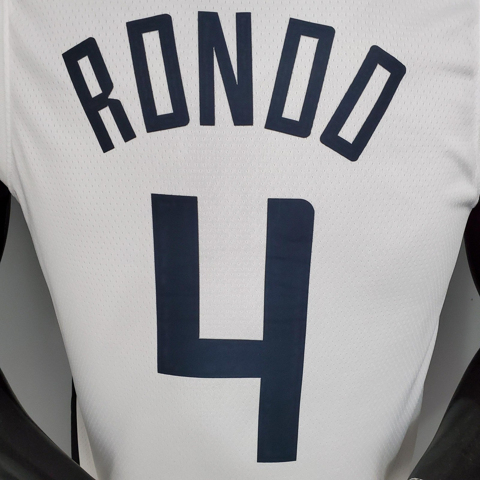 Rondo#4 Los Angeles Clippers White Nba Jersey