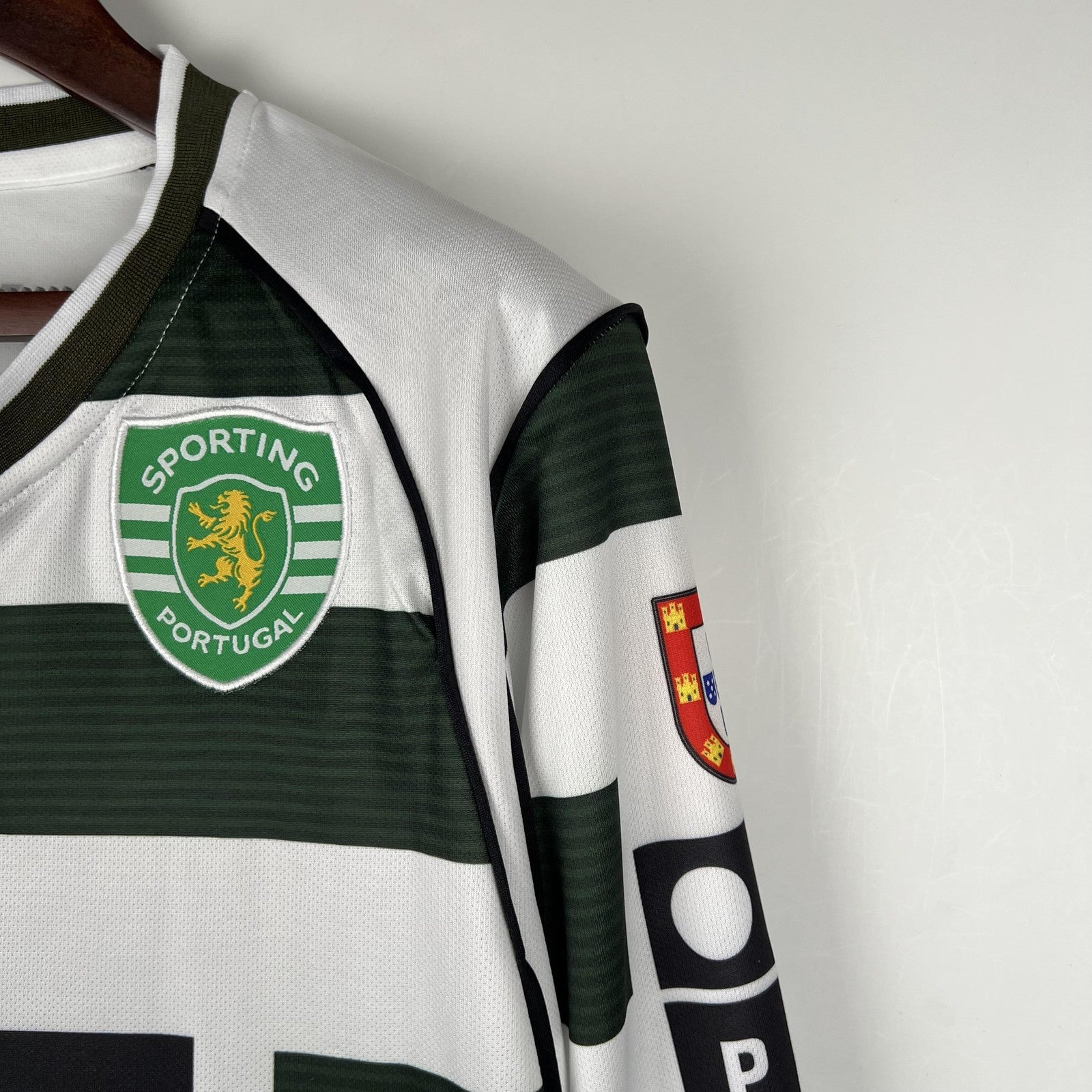 Retro Long Sleeve Sporting Lisbon Home