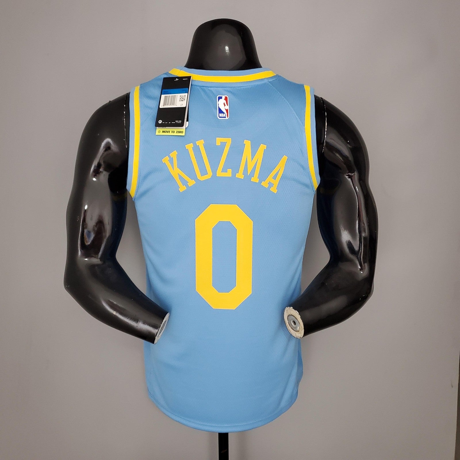 2021 Kuzma#0 Los Angeles Lakers Minneapolis Edition Blue Nba Jersey