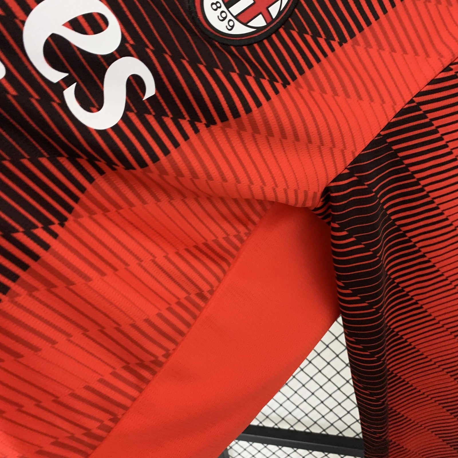 23 24 Long Sleeve Ac Milan Home