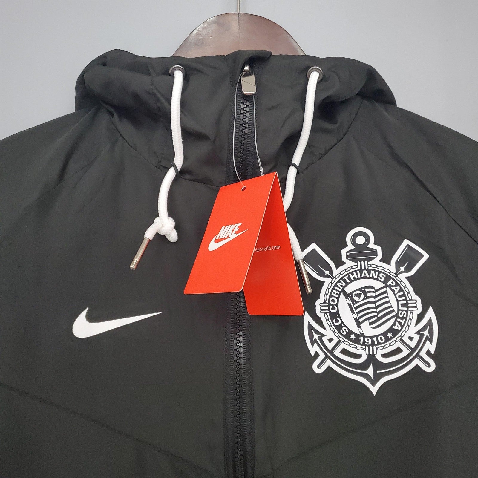 21 22 Windbreaker Corinthians Black