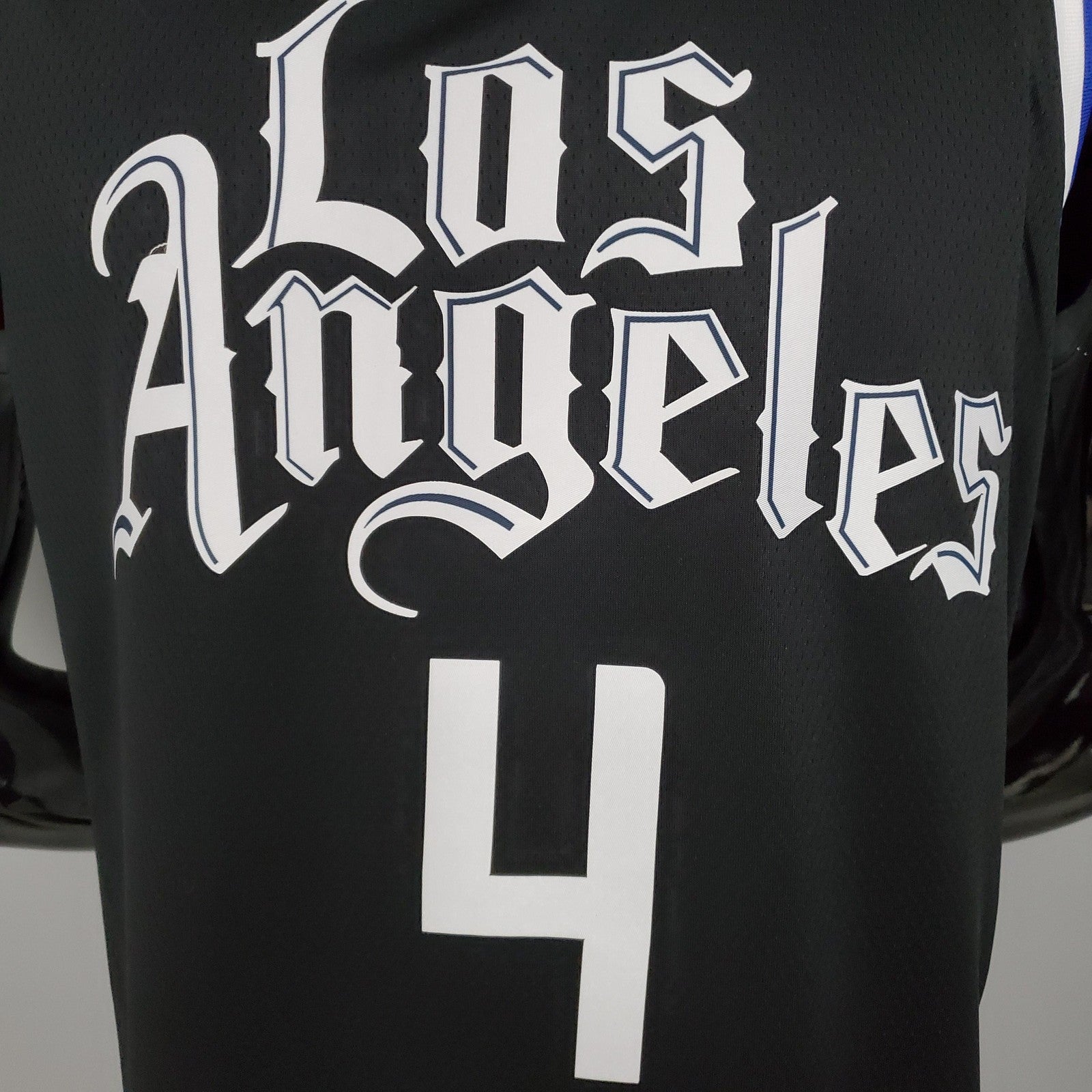 Rondo#4 Los Angeles Clippers Black Nba Jersey