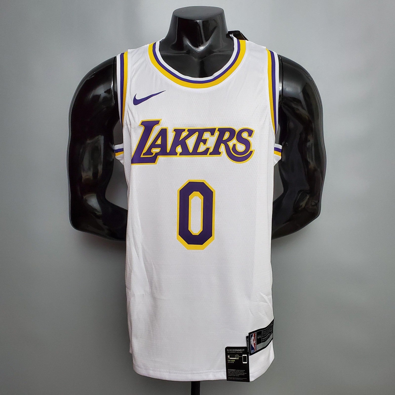 Young #0 Lakers White Nba Jersey Nike Connect Recognition