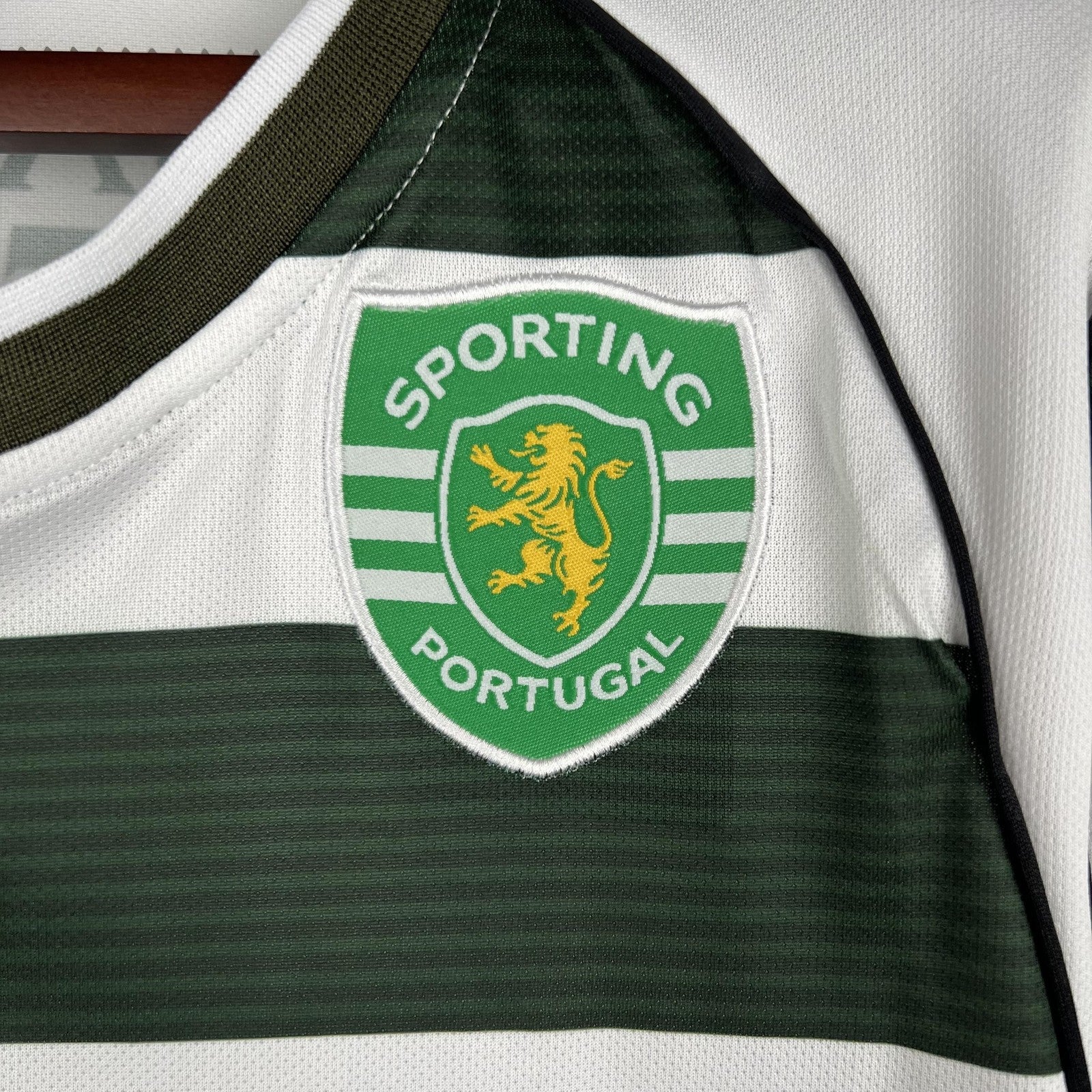 Retro Long Sleeve Sporting Lisbon Home