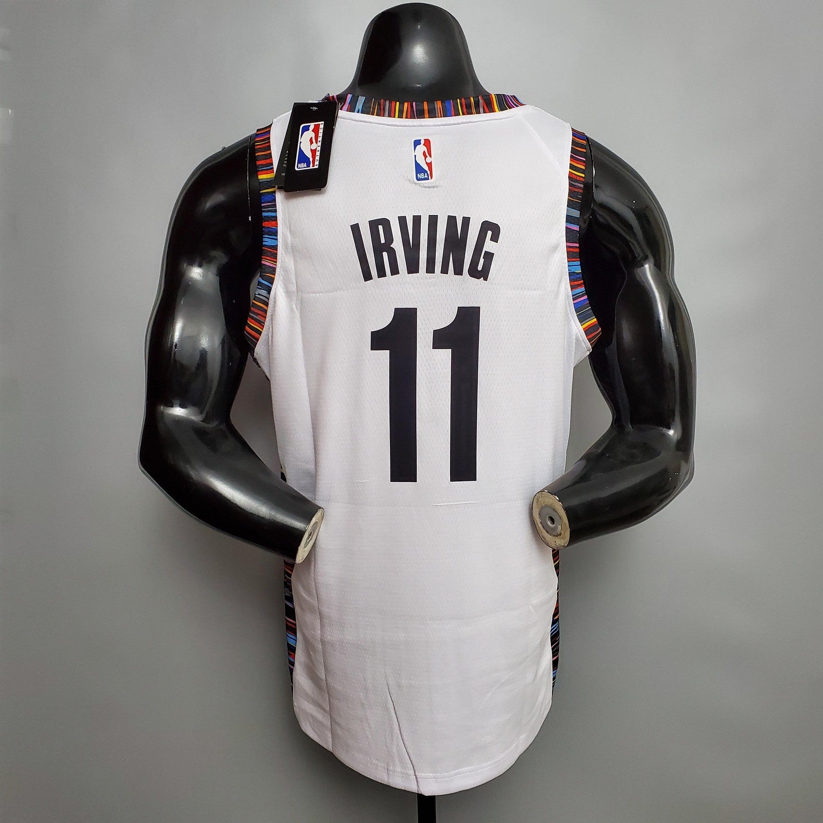 Irving #11 Brooklyn Nets City Version White Nba Jersey Nike Connect Recognition