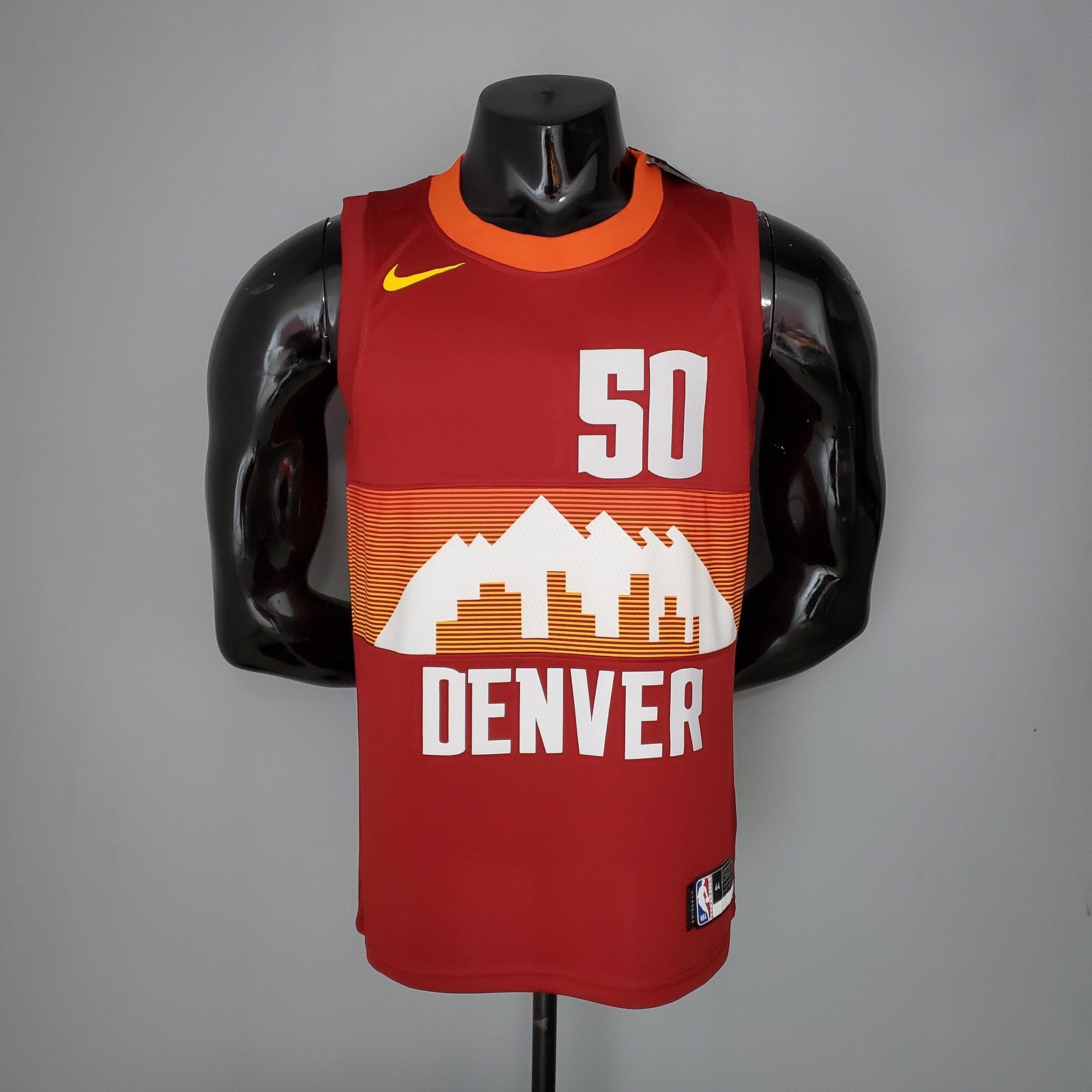 2021 Gordon#50 Nuggets City Edition Red Nba Jersey