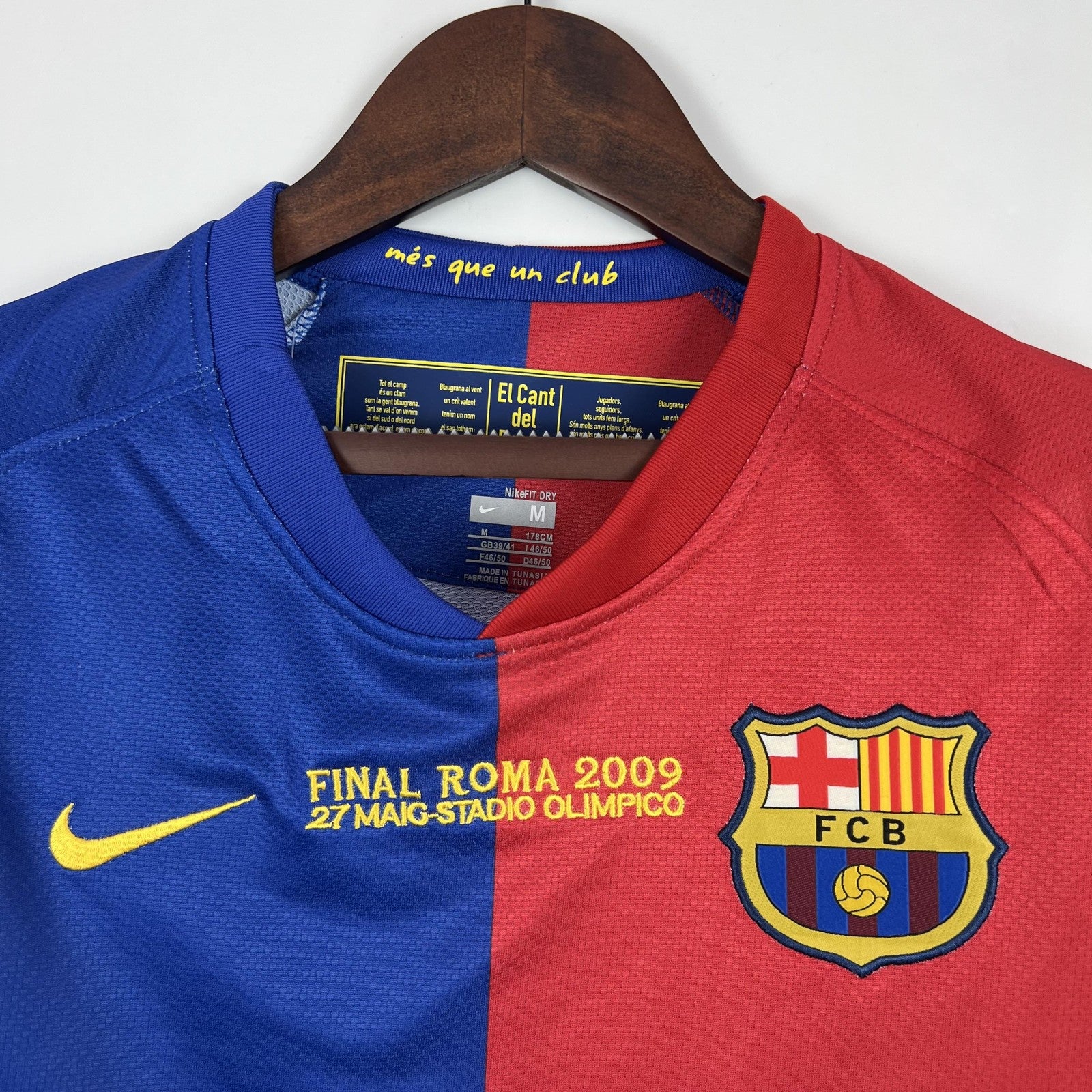 Retro Barcelona Uefa Champions League Home