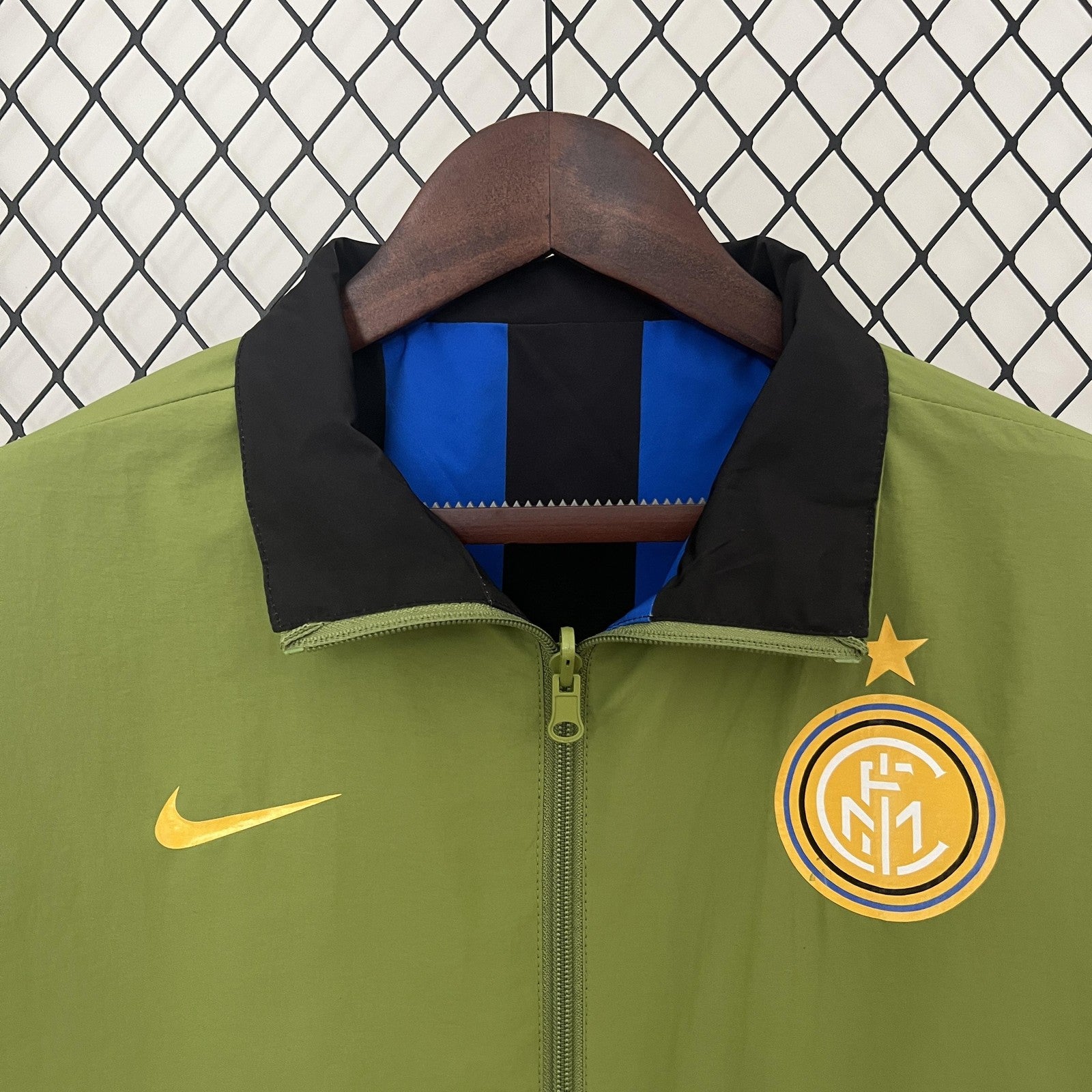 24 25 Inter Milan Trench Coat Reversible
