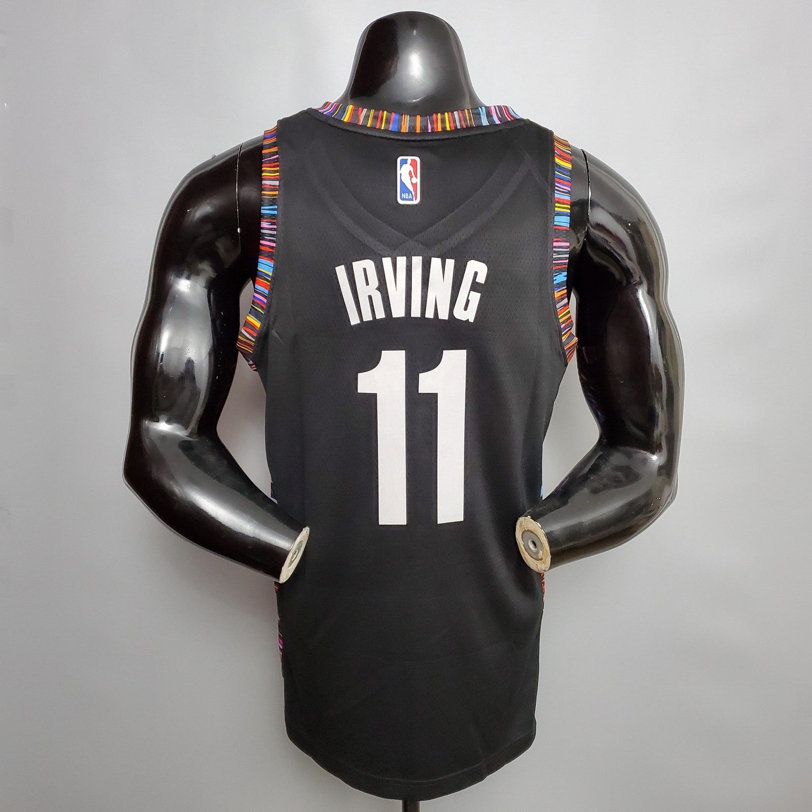 Irving #11 Brooklyn Nets City Version Black Nba Jersey Nike Connect Recognition