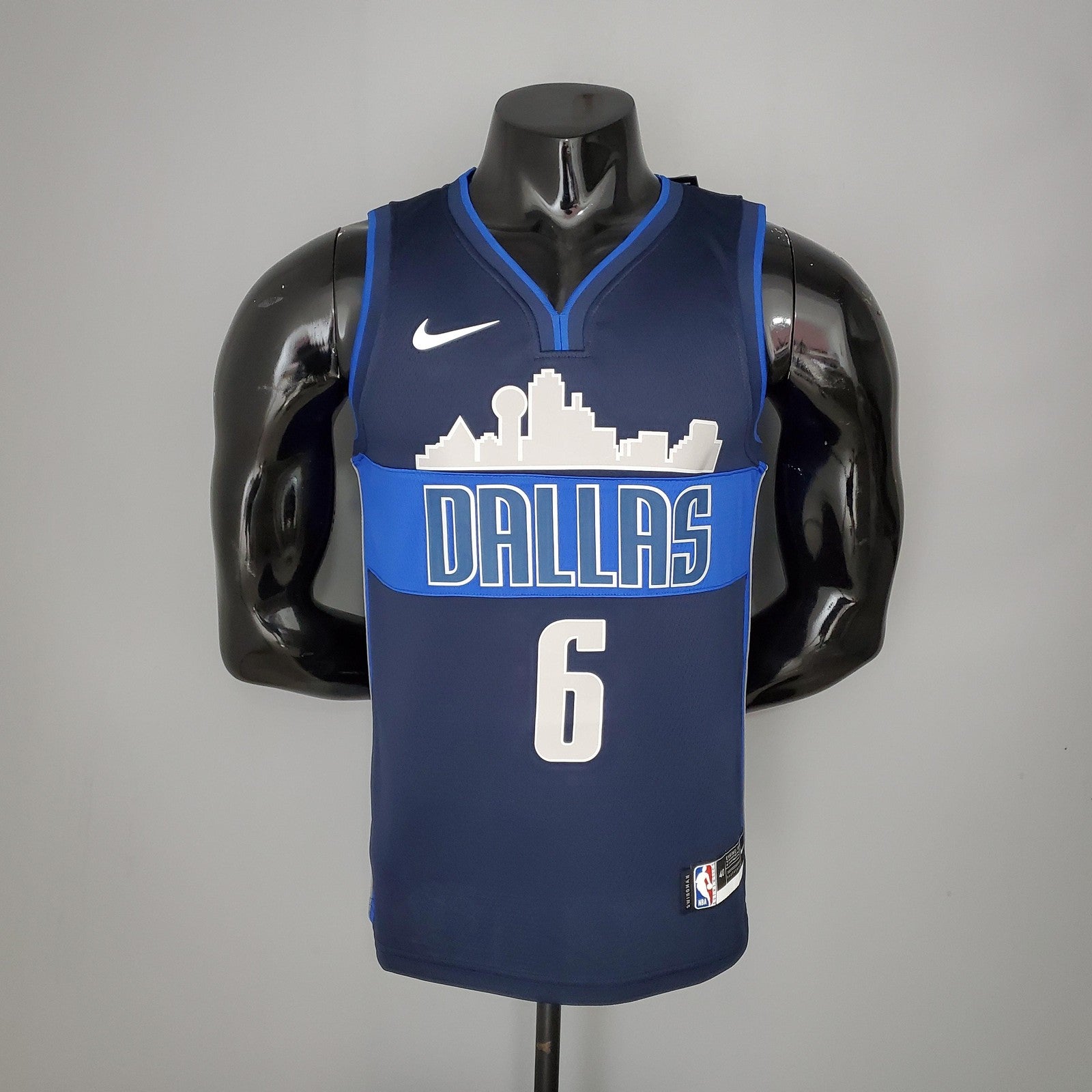 Dallas Mavericks Porzingls#6 Lone Ranger Iceberg Edition Nba Jersey