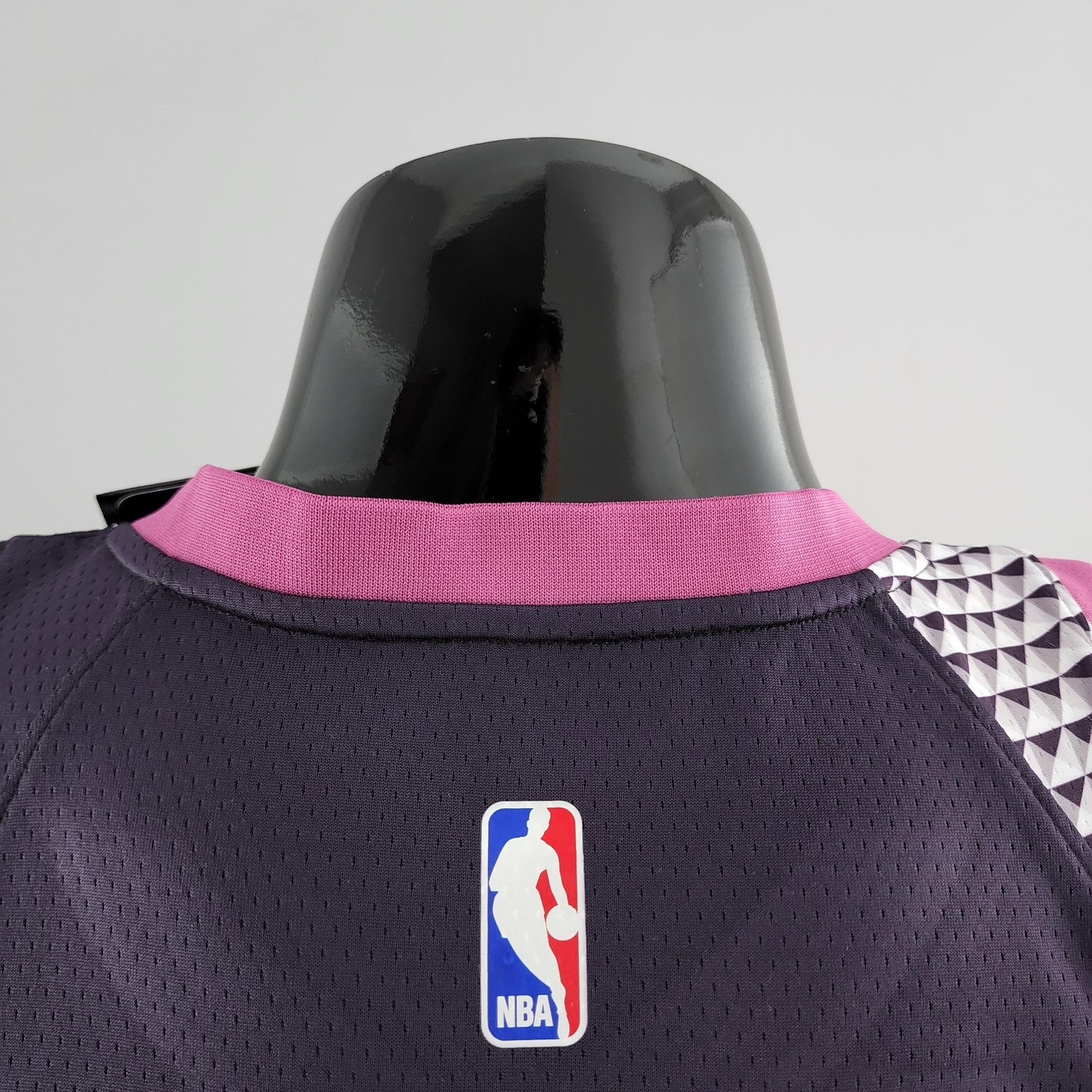 Minnesota Timberwolves Eowaros#1 Black and Purple Nba Jersey