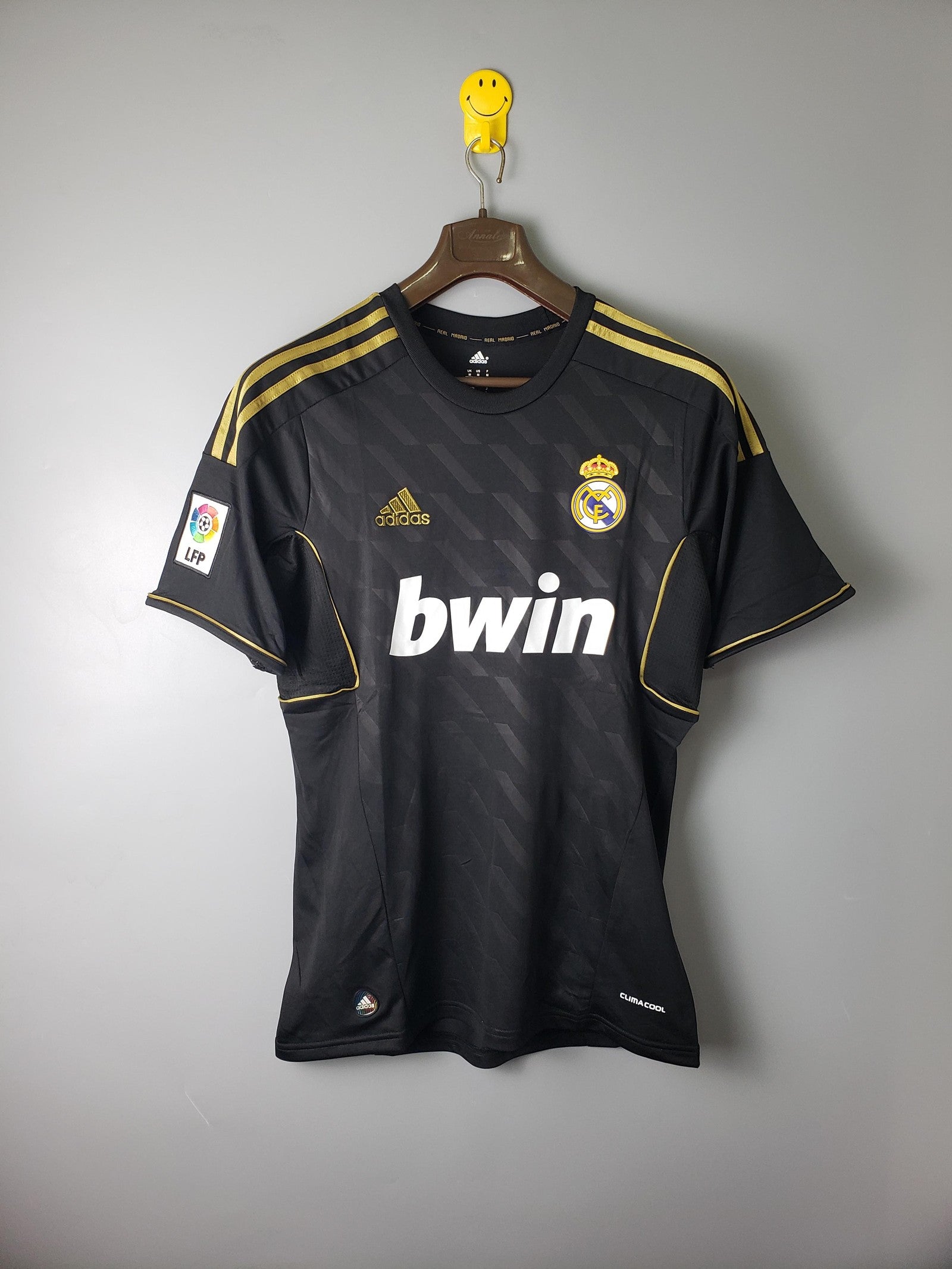 2012 Real Madrid black short sleeve