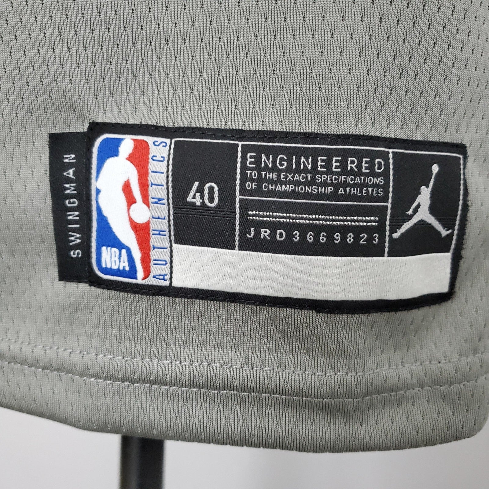 Nets Simmons #10 Flyer Grey Nba Jersey