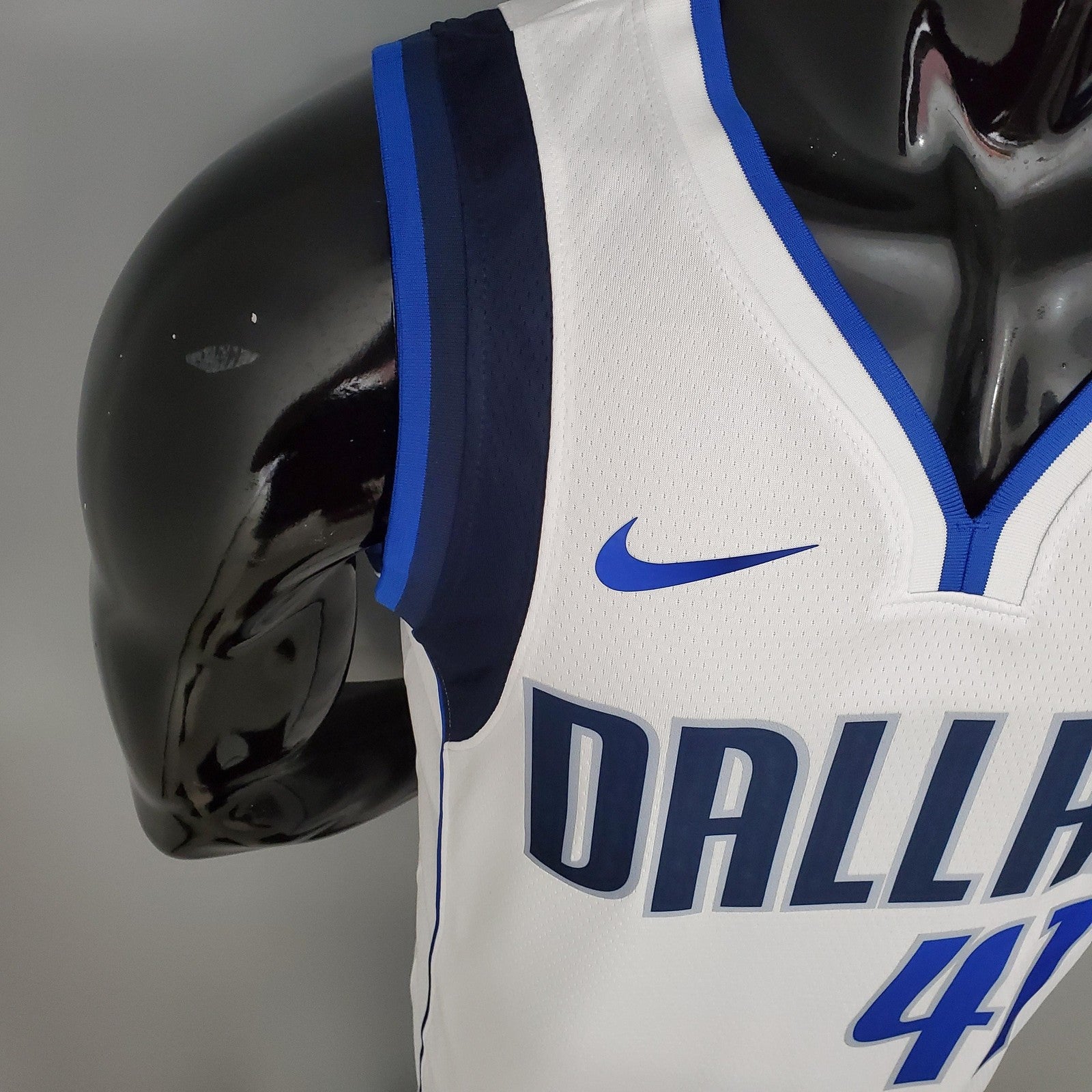 Dallas Mavericks Nowitzki#41 Lone Ranger Home White Nba Jersey