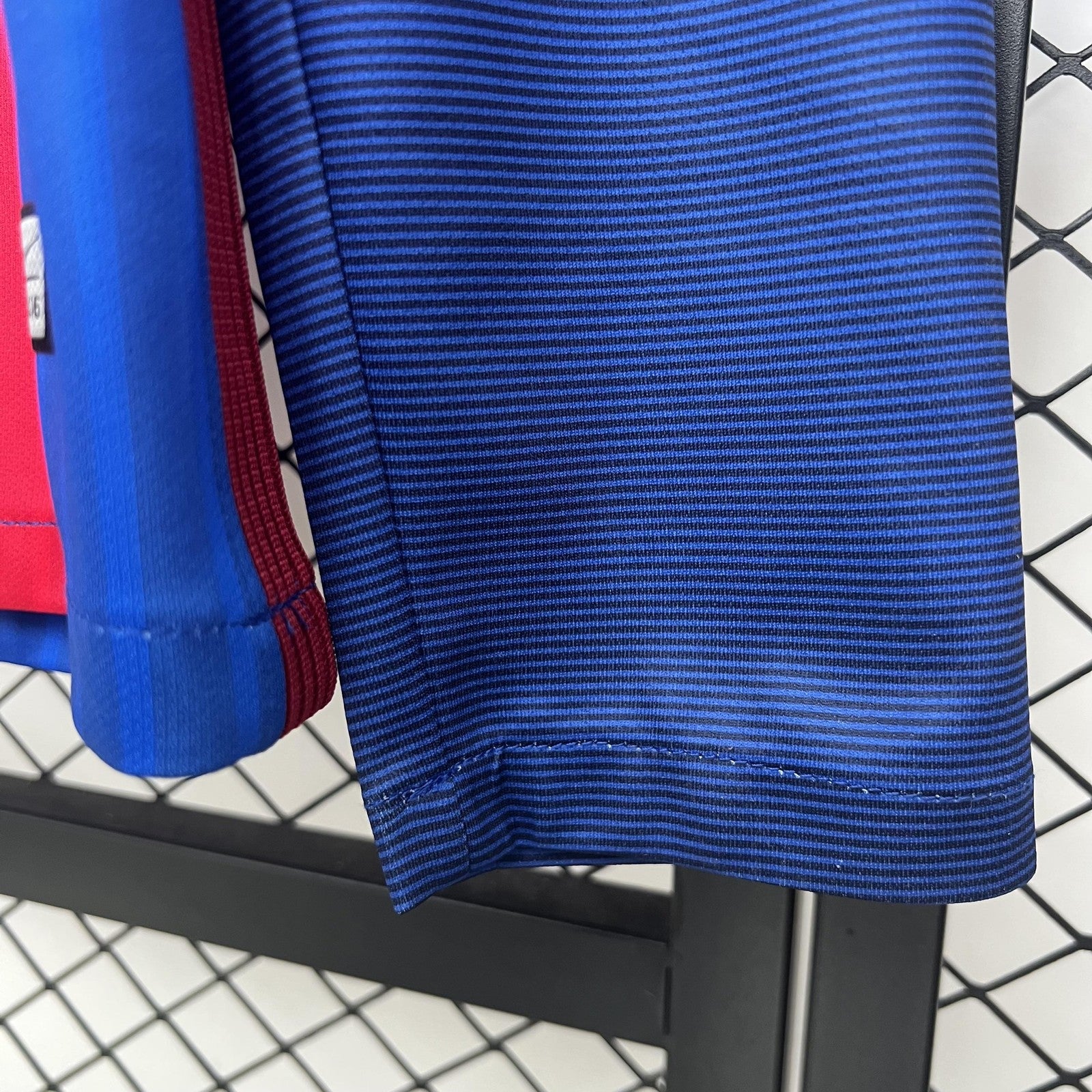 Retro Long Sleeve Barcelona 14 15 Home