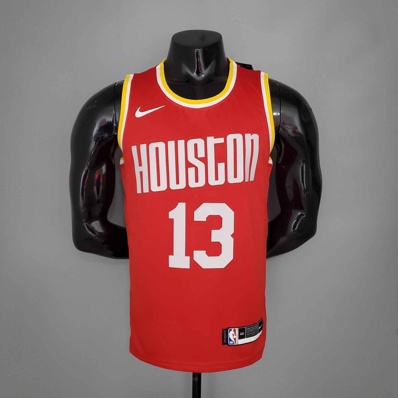 Harden#13 Rockets Retro Red Nba Jersey