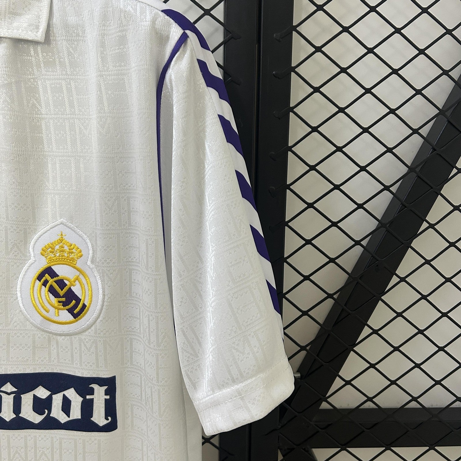 Retro Real Madrid 89 90 Home