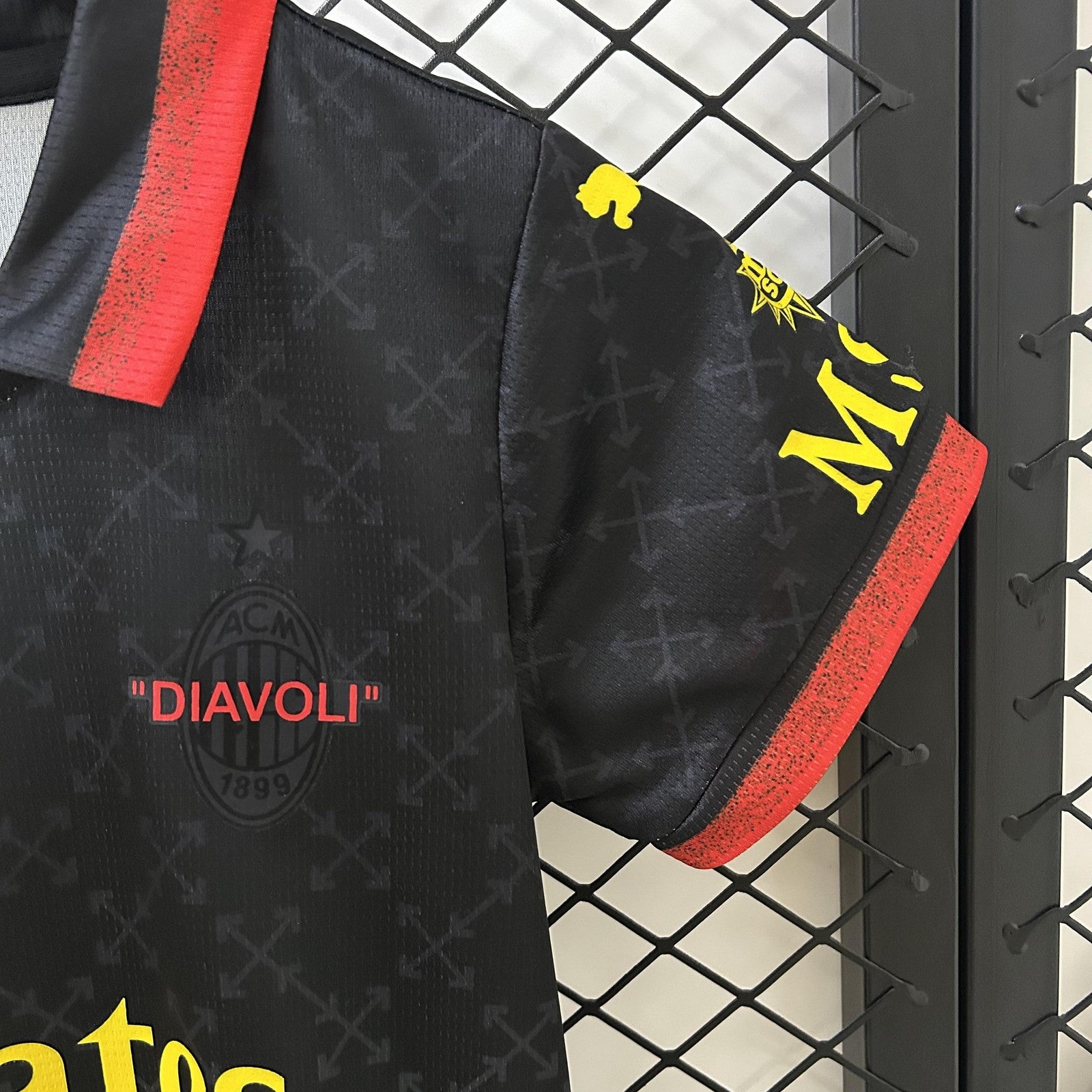 25 26 Kids Ac Milan Co Branded Edition Jersey