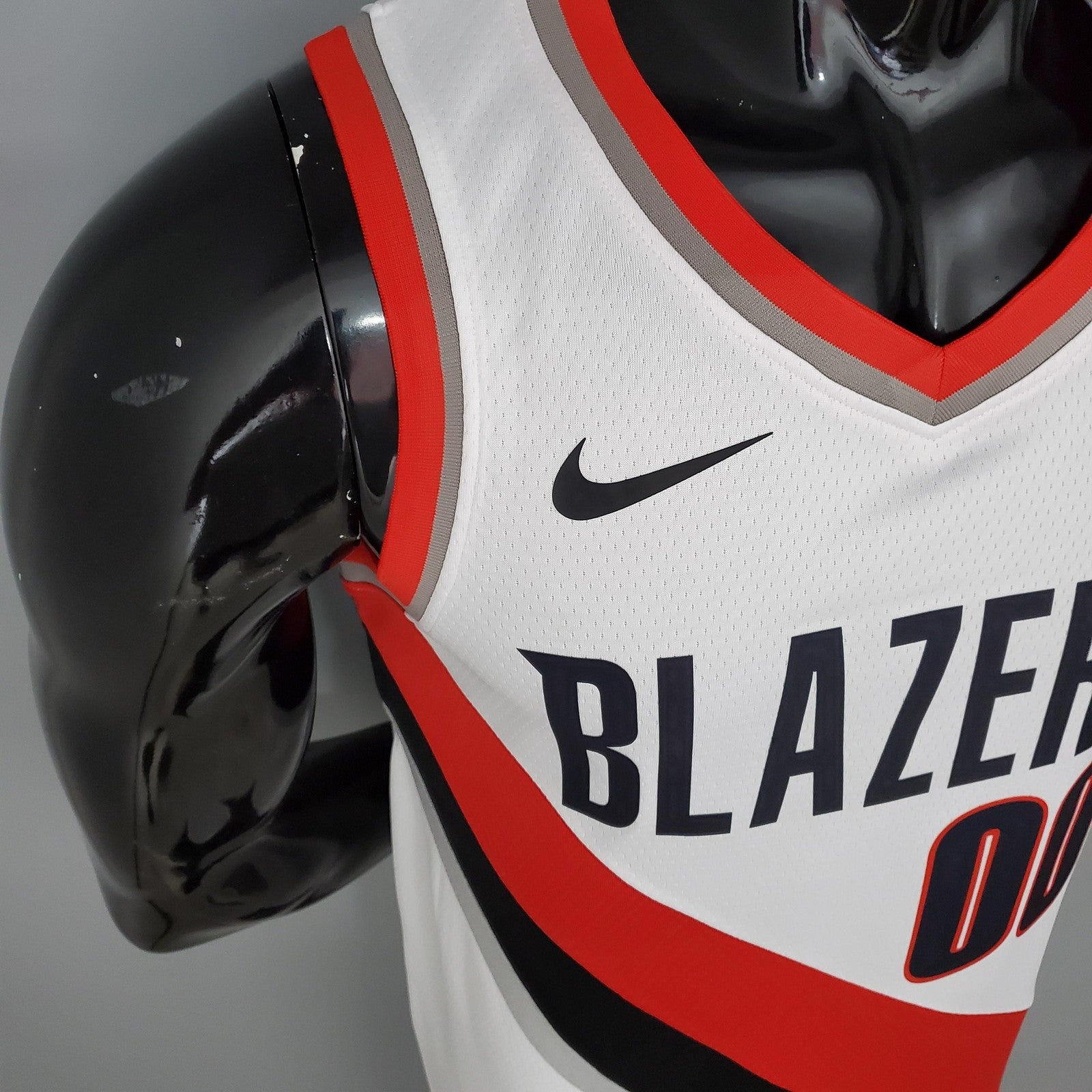 2021 Anthony#00 Trail Blazers Home White Nba Jersey