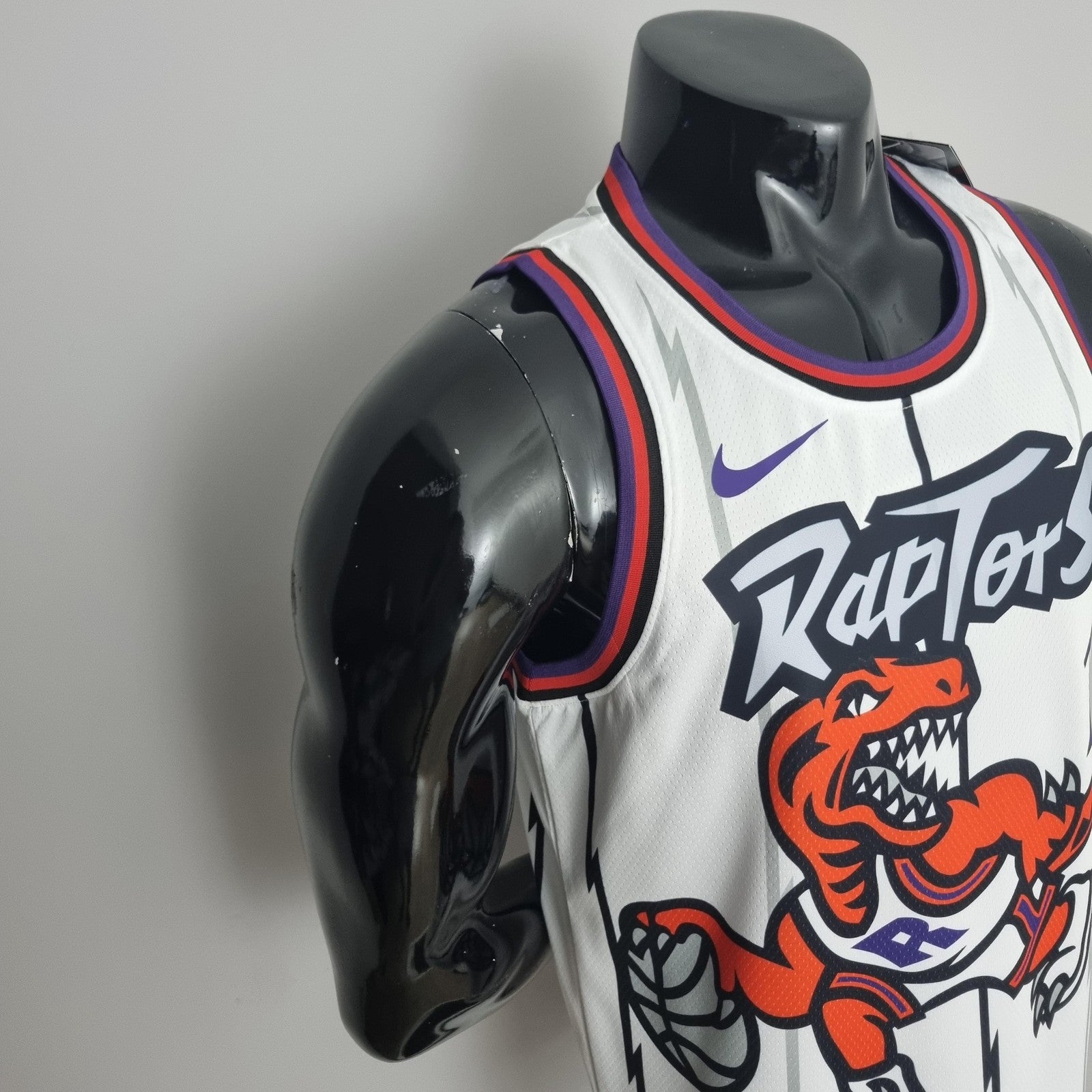 Toronto Raptors Mcgrady#1 White Nba Jersey