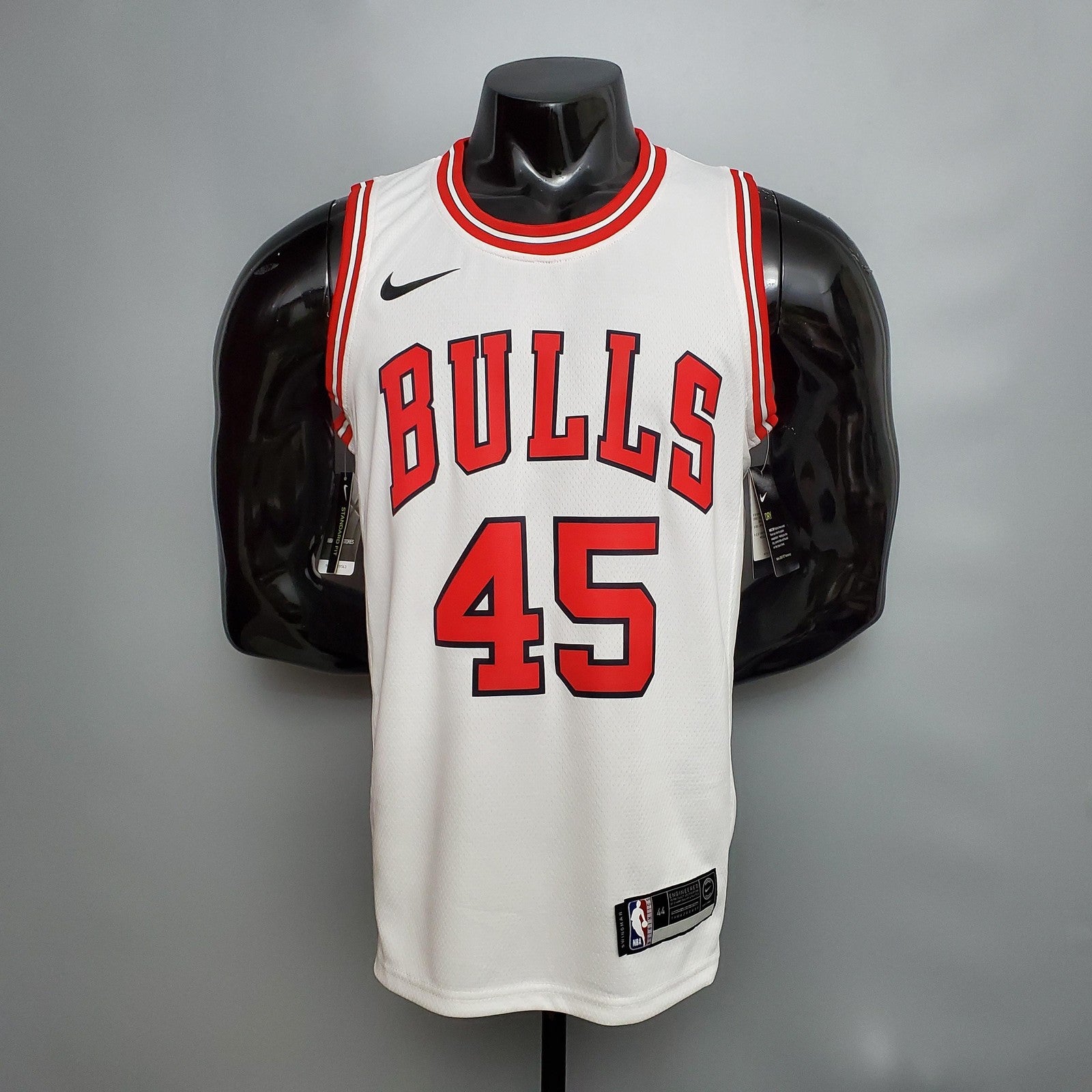 Jdrdan#45 Chicago Bulls White Nba Jersey Nike Connect Recognition