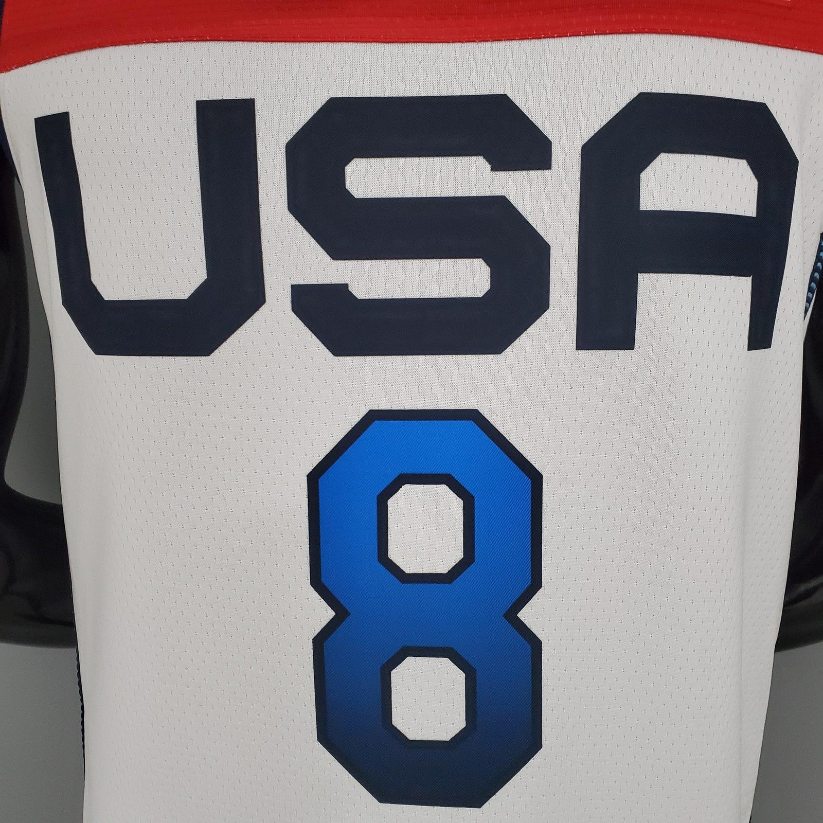 2021 Olympic Games Middleton#8 Usa Team Usa White Red Nba Jersey