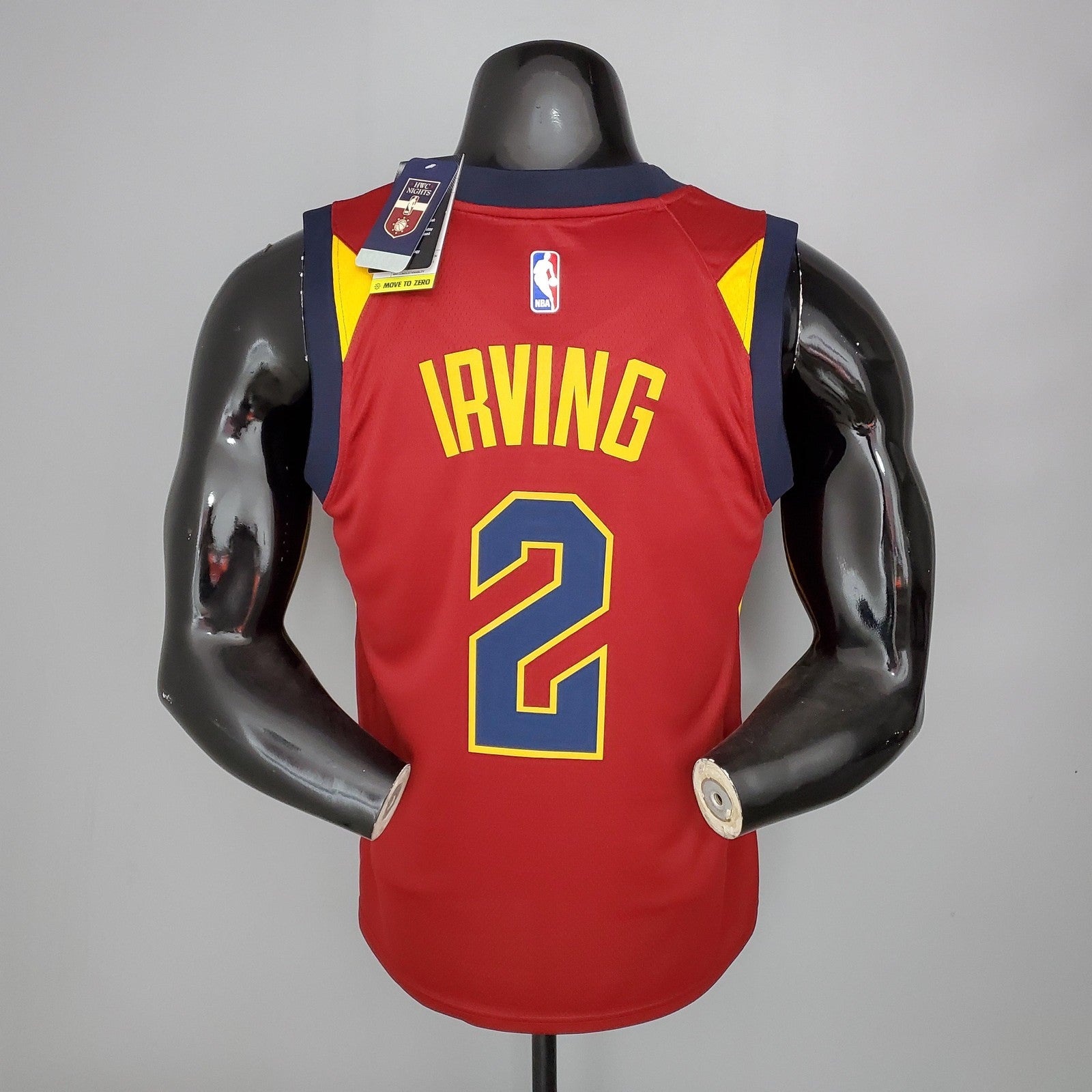 2017 Irving#2 Cavaliers Burgundy Nba Jersey