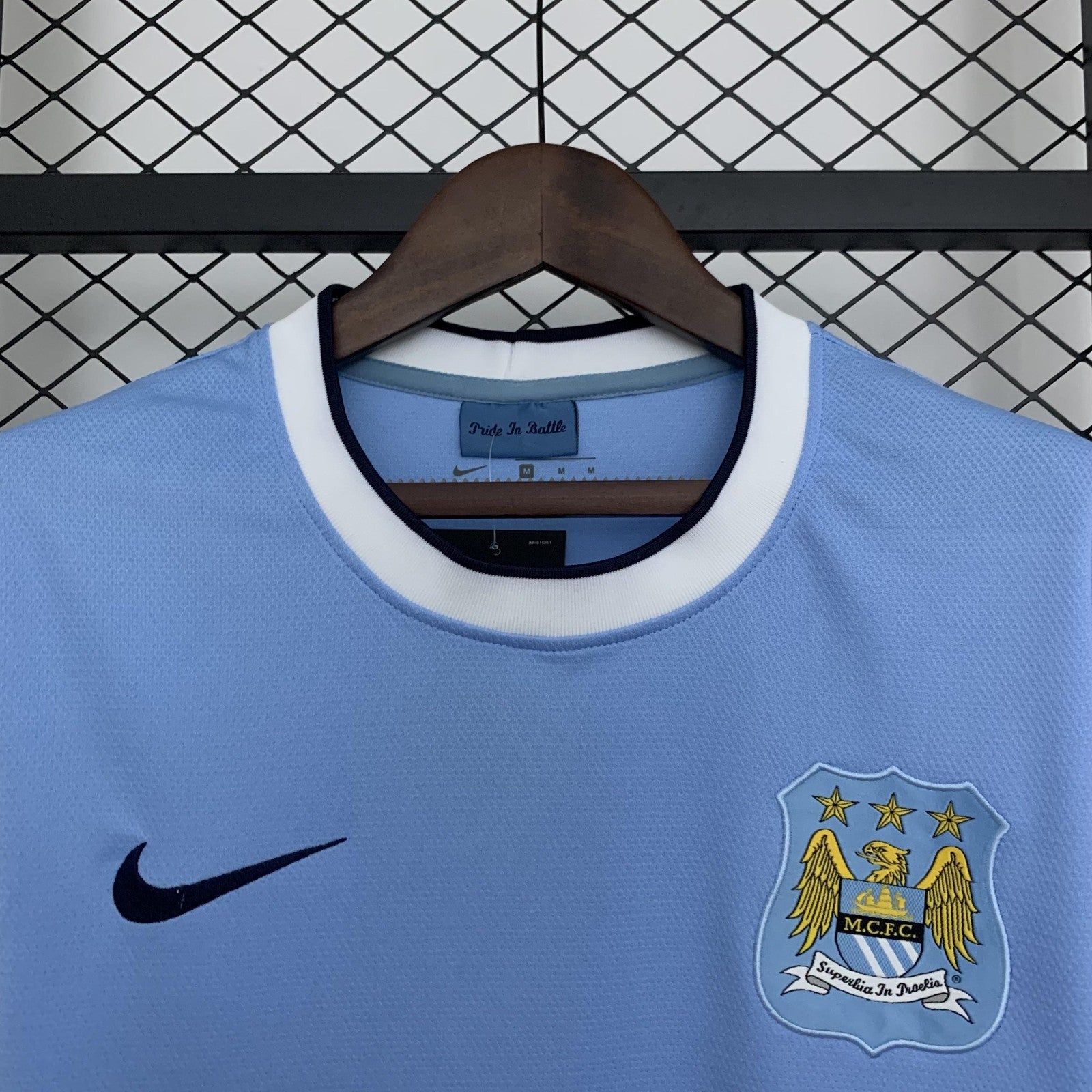 Retro Manchester City 13 14 Home