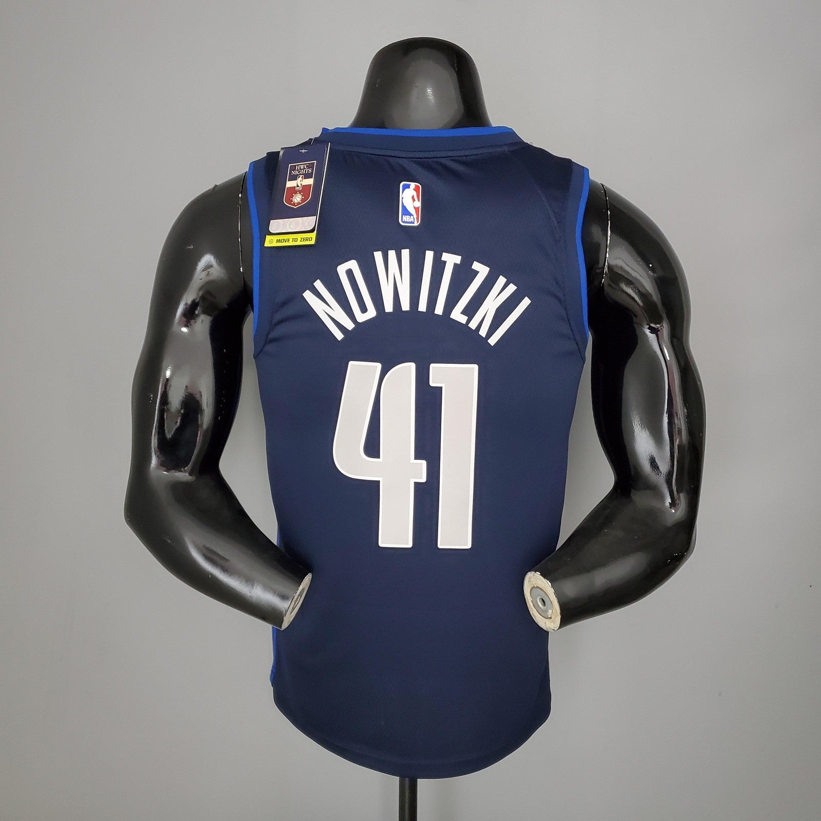 Dallas Mavericks Nowitzki#41 Lone Ranger Iceberg Edition Nba Jersey