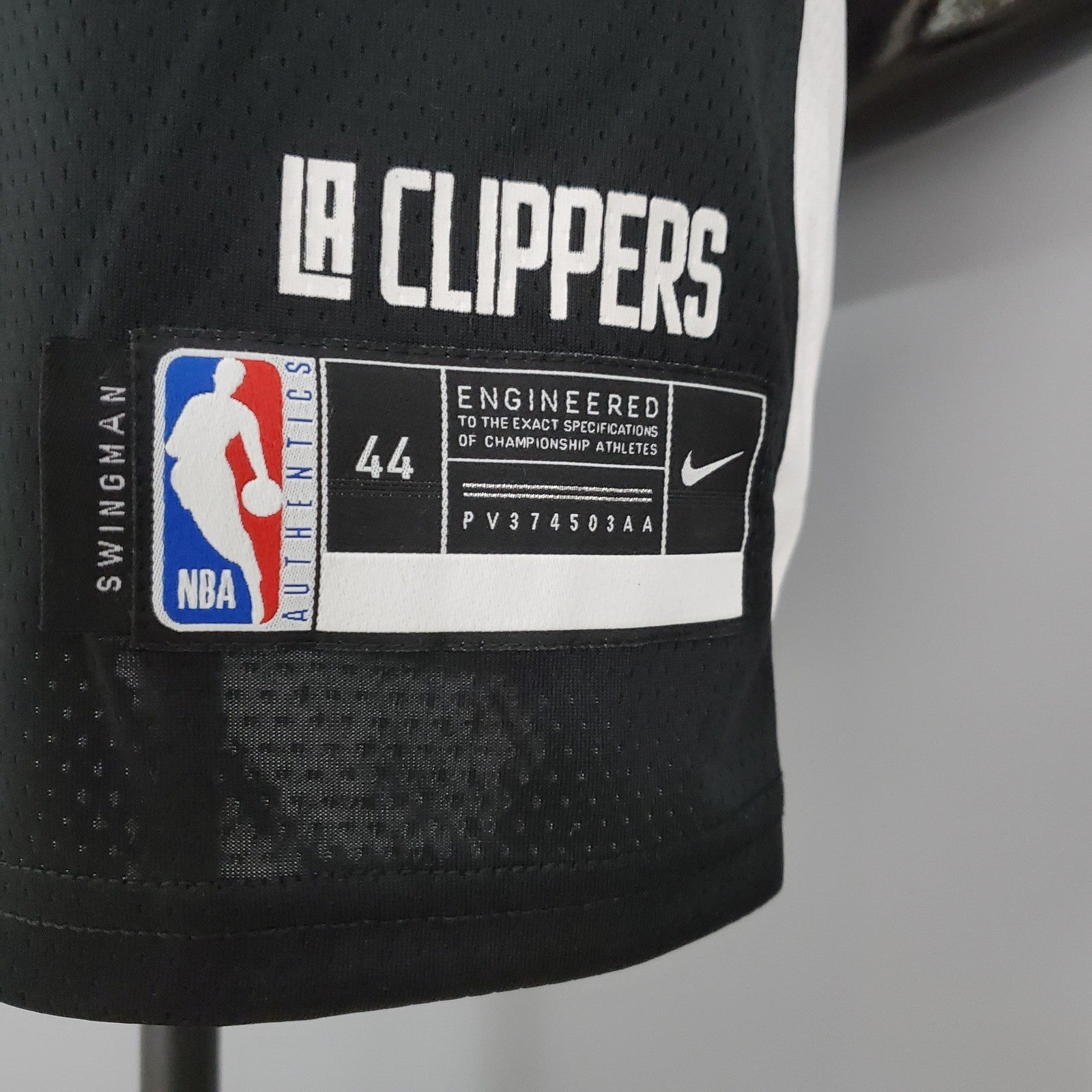 Rondo#4 Los Angeles Clippers Black Nba Jersey