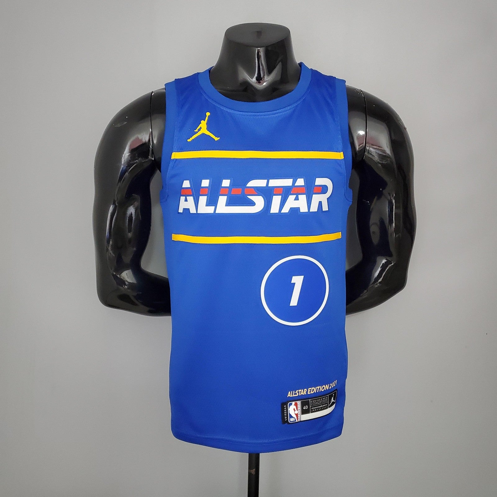 2021 Williamson#1 All Star Blue Nba Jersey