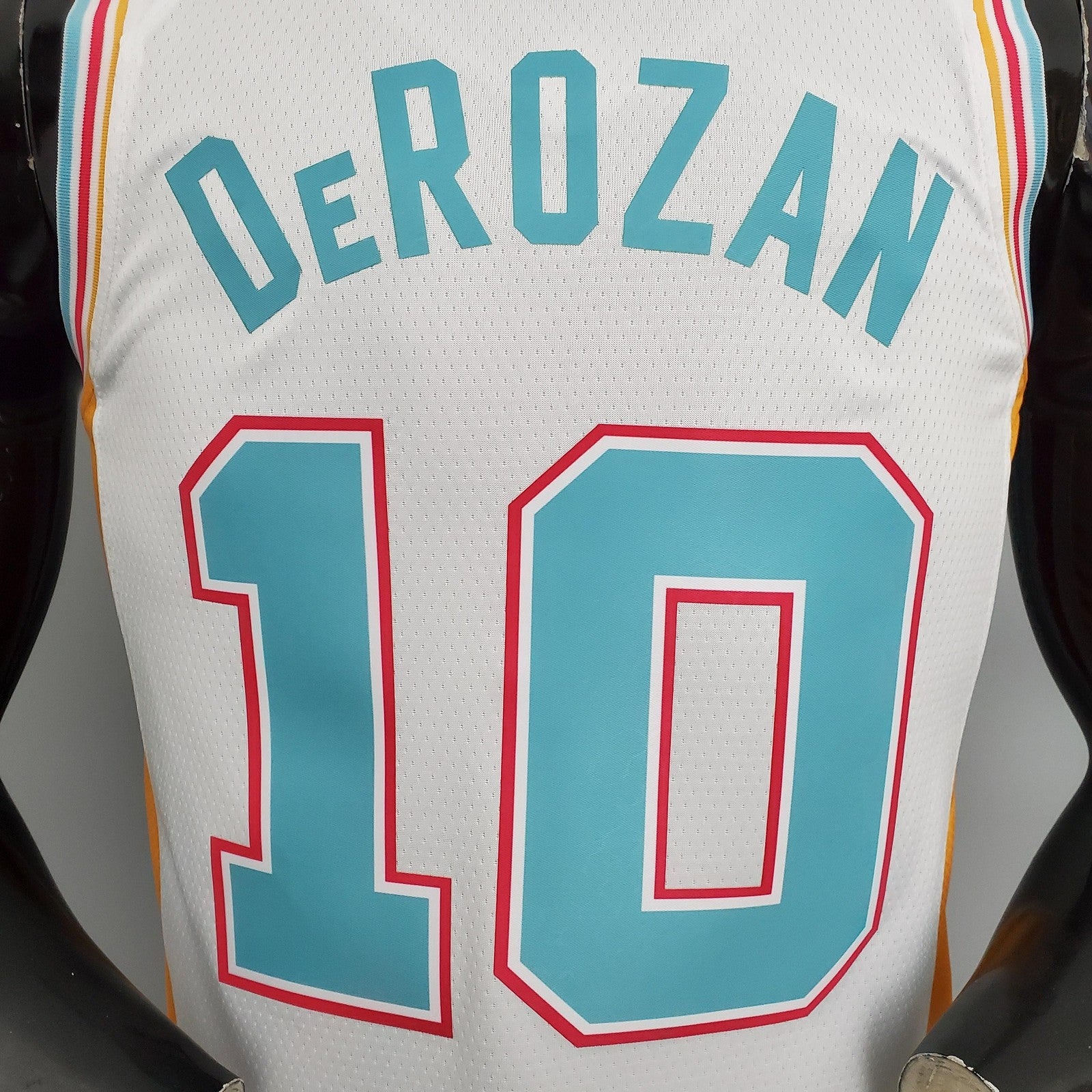 2022 Season Derozan#10 Spurs City Edition White Nba Jersey