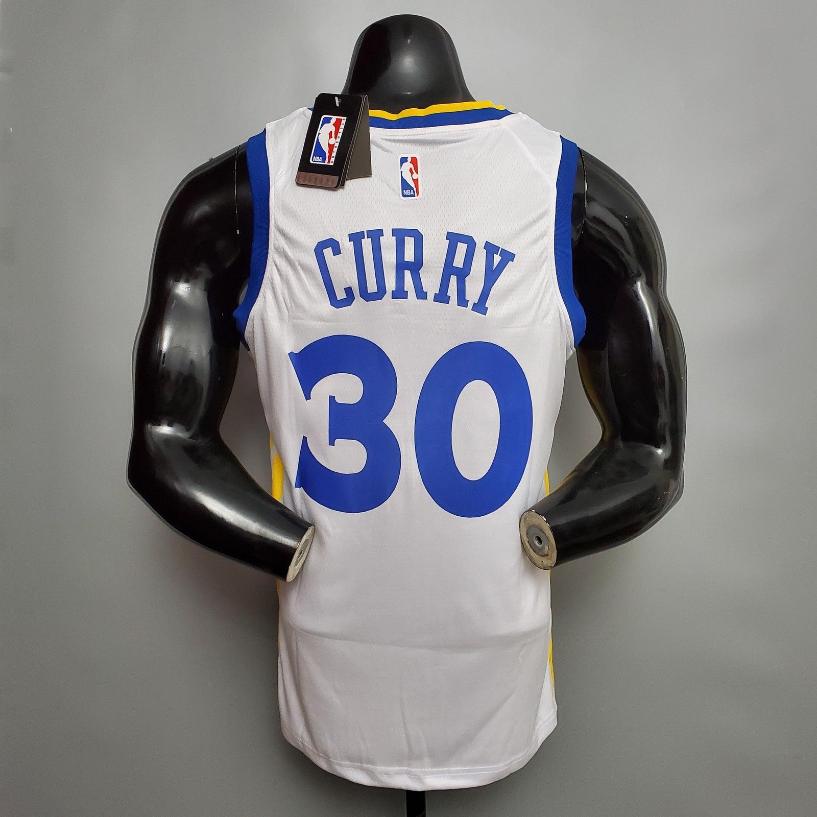 Curry #30 Golden State Warriors White Nba Jersey Nike Connect Recognition