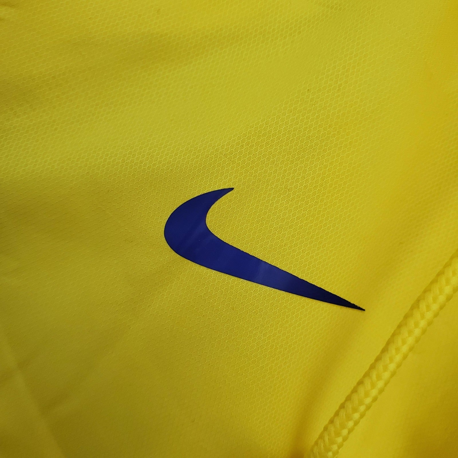 Windbreaker Brazil Blue and Yellow