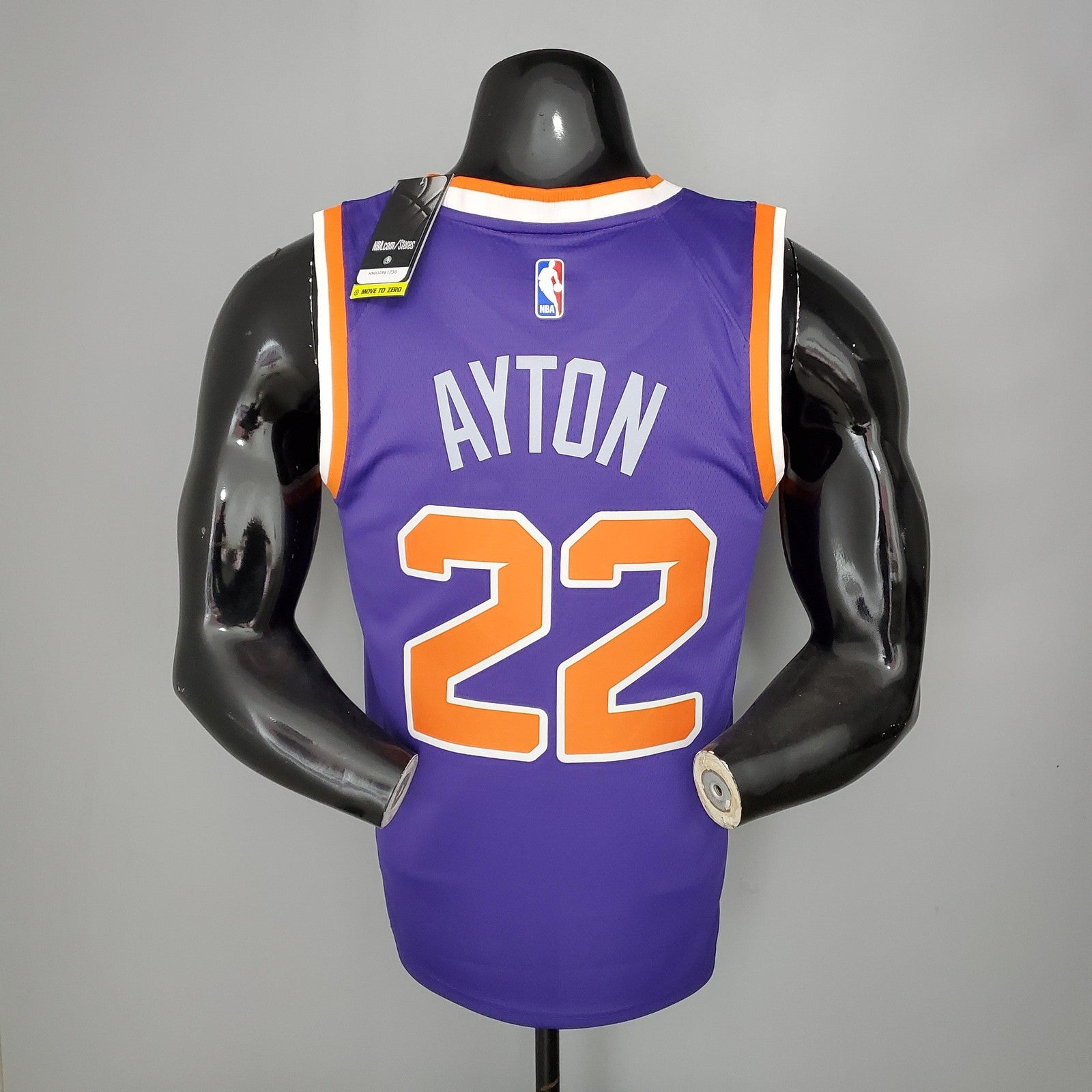 Ayton#22 Phoenix Suns Purple Nba Jersey