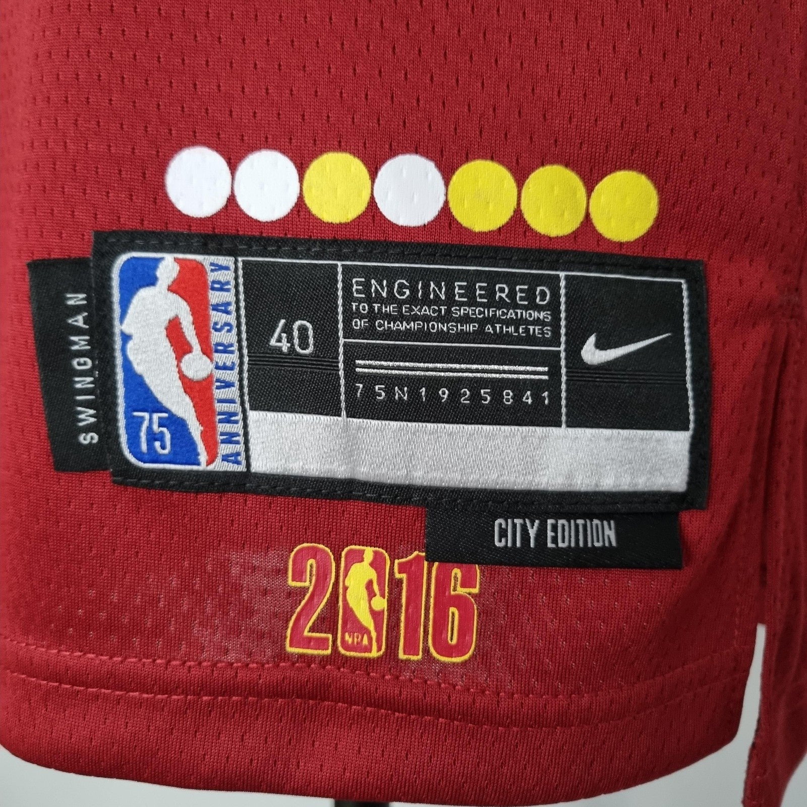 2022 Cleveland Cavaliers Irving#2 Urban Edition Red Nba Jersey