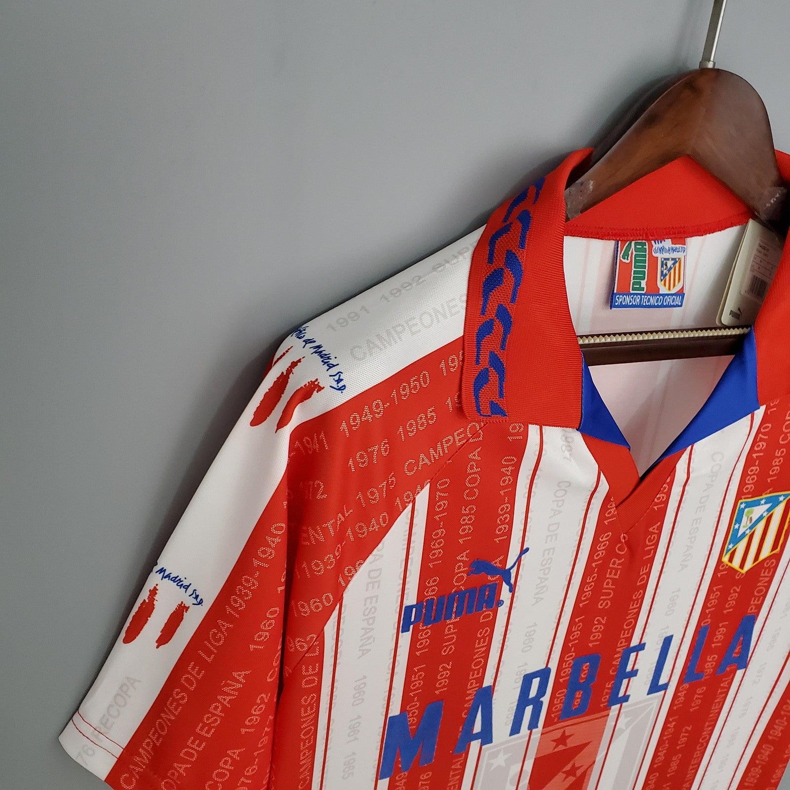 Retro Atletico Madrid 95 96 Home
