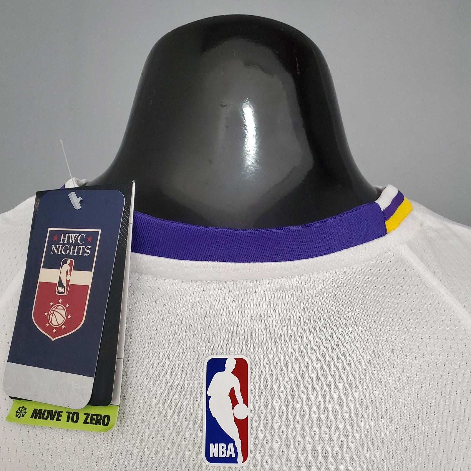 Anthony#7 Lakers White Nba Jersey