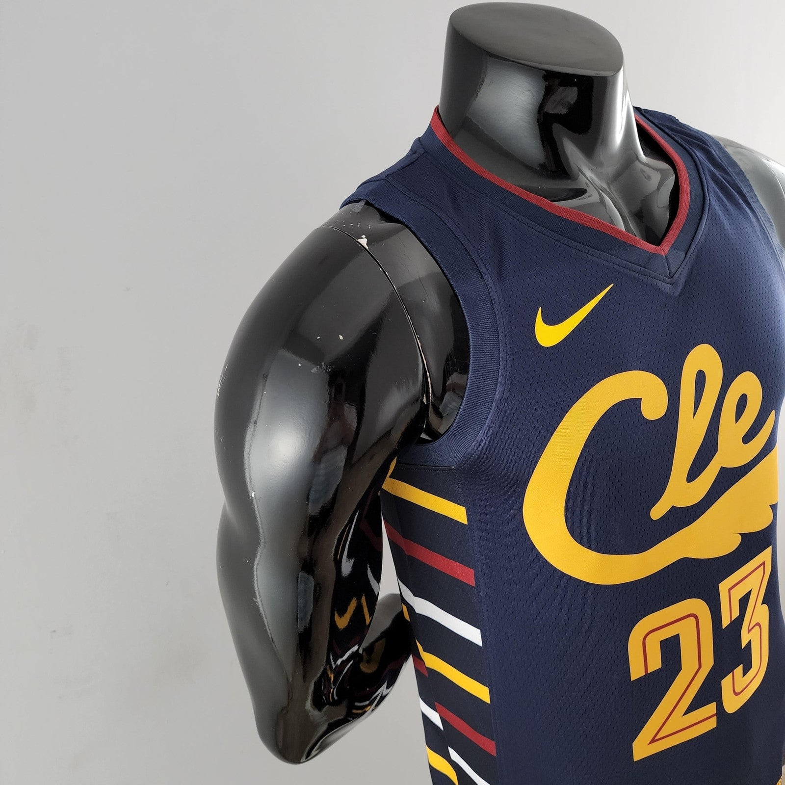 Cleveland Cavaliers James #23 Striped Nba Jersey