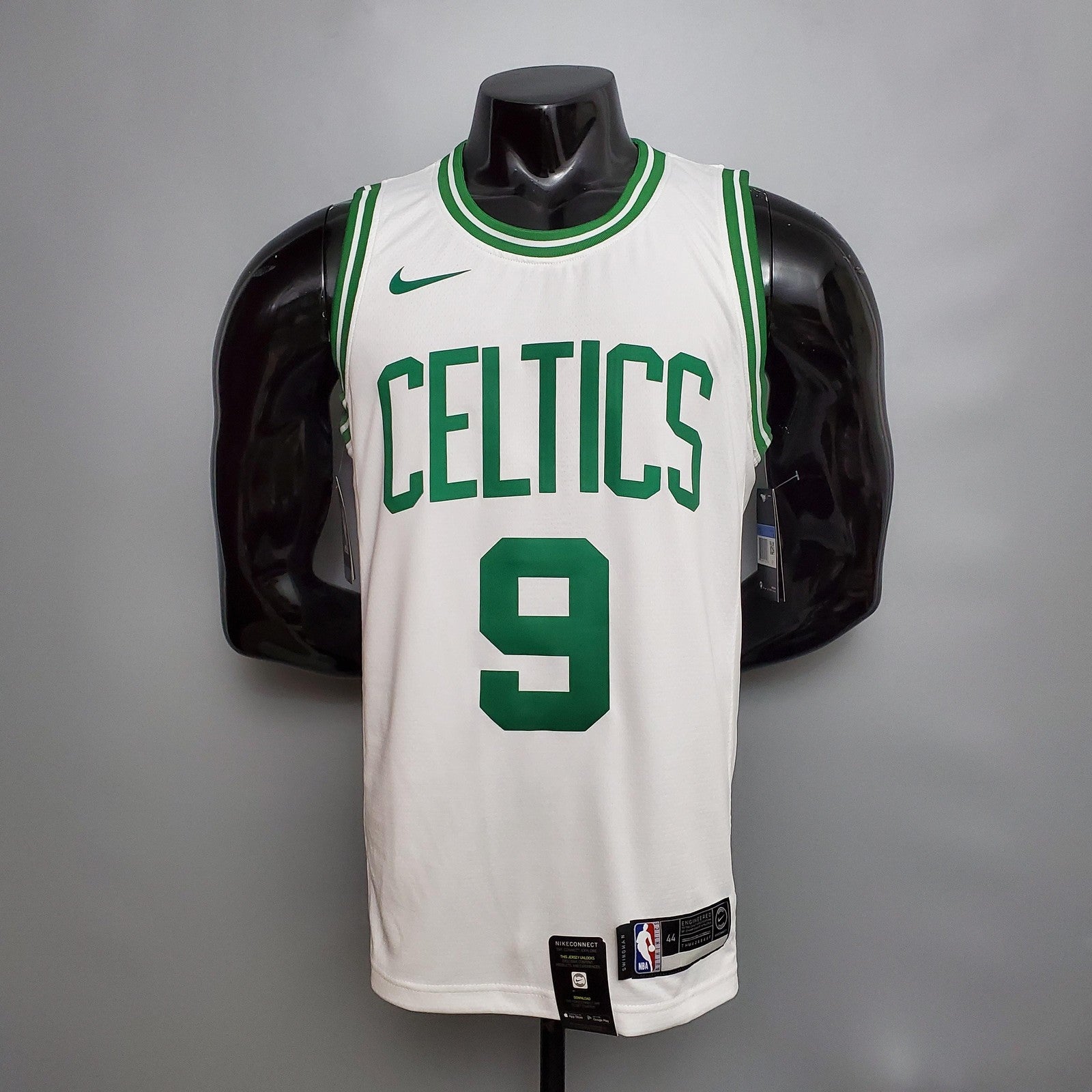 Rondo#9 Celtics White Nba Jersey Nike Connect Recognition