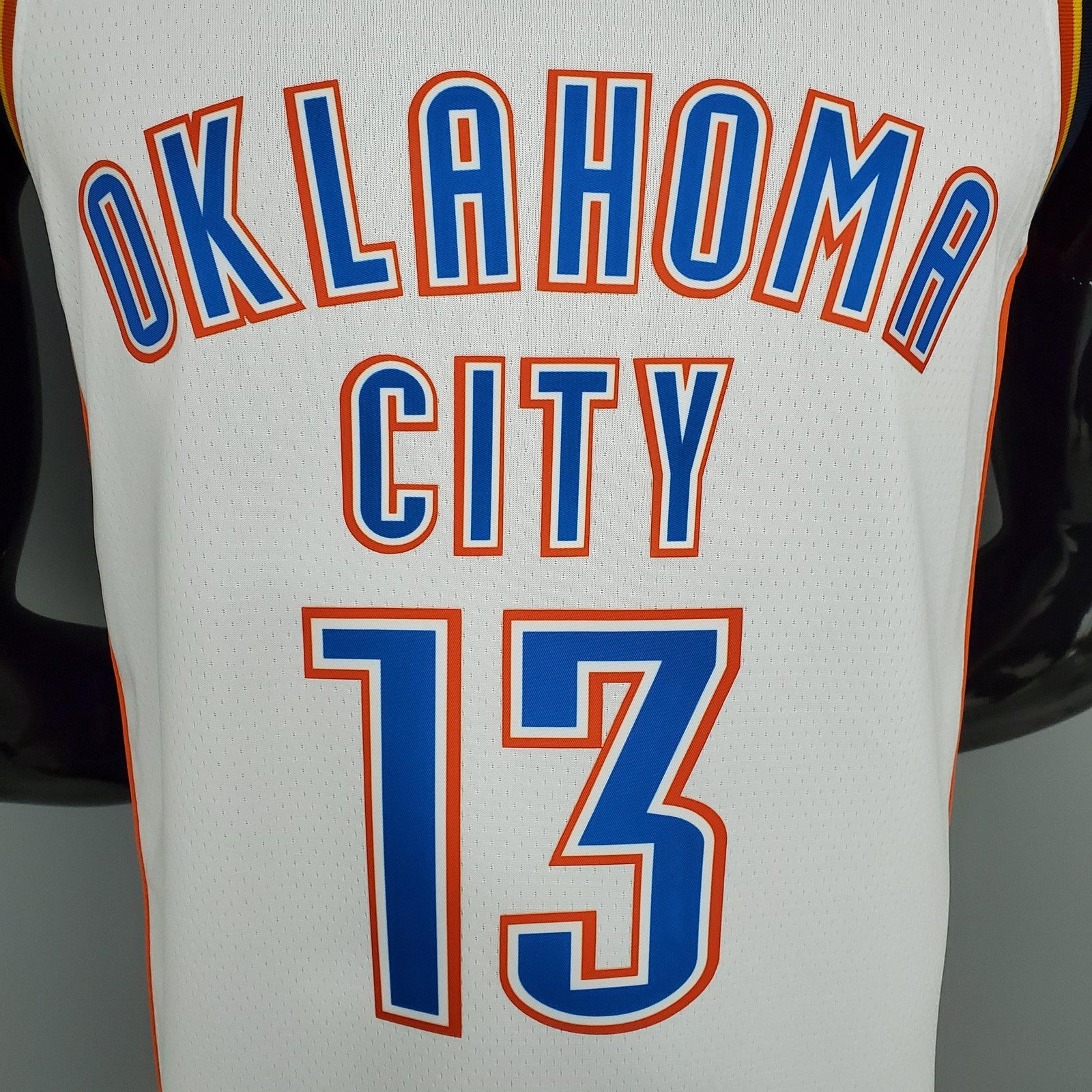 Harden#13 Thunder White Nba Jersey