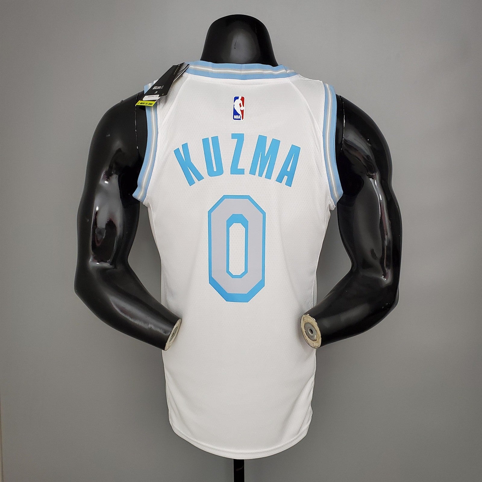 New Lakers Kuzma #0 Crew Neck Retro Limited Edition White