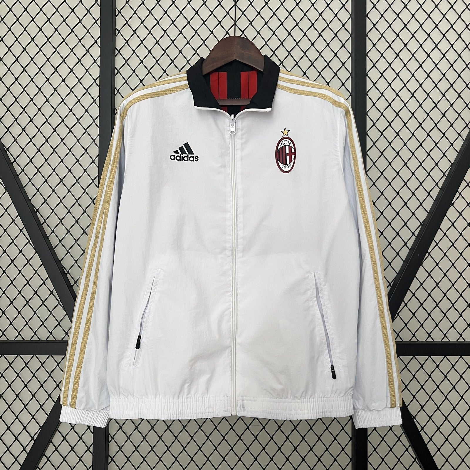 24 25 Ac Milan Trench Coat Reversible 2