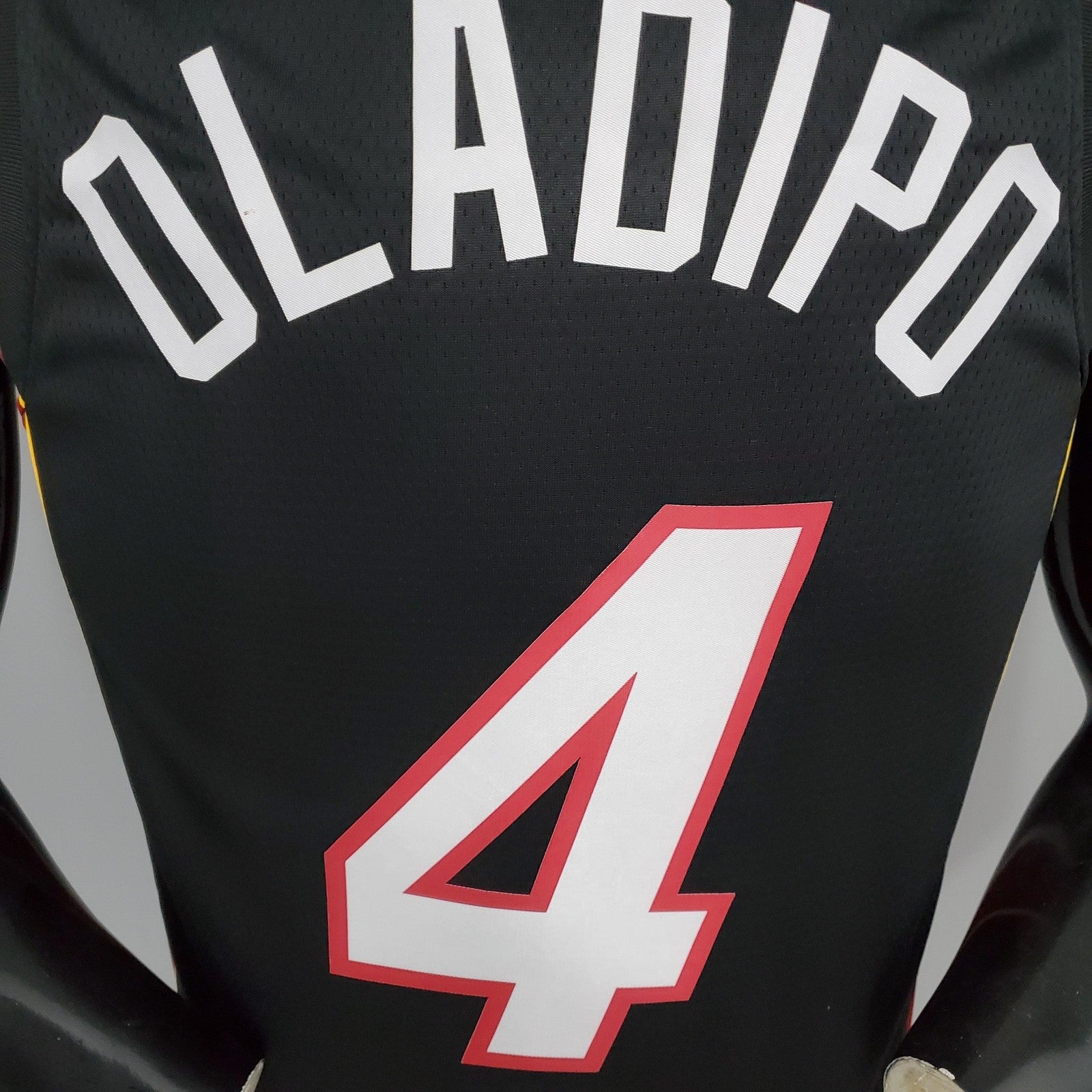 Miami Heat Oladipo#4 #4 Black Nba Jersey