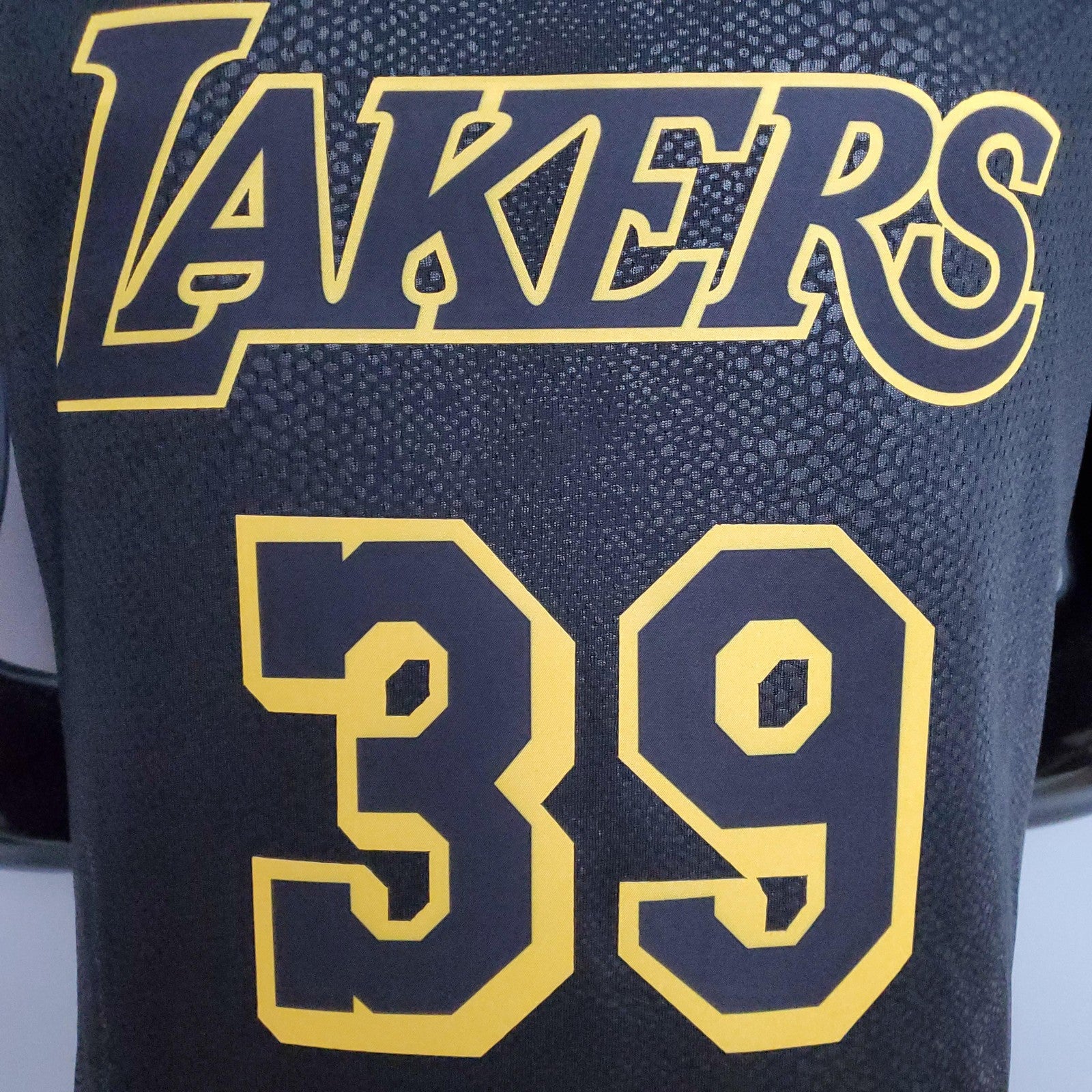 New HOWARD#39 Los Angeles Lakers black NBA jersey Nike connect recognition