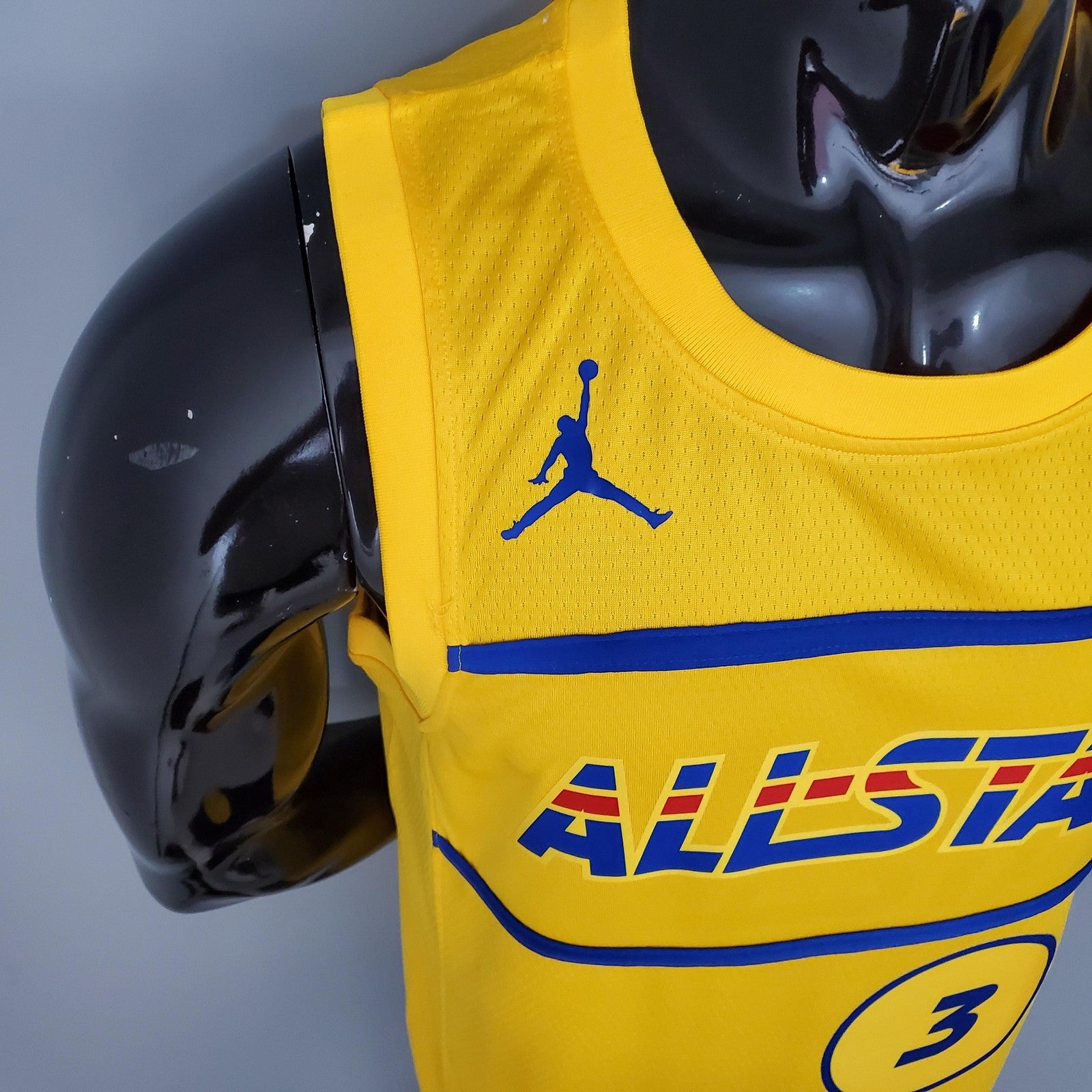 2021 Paul#3 All Star Yellow Nba Jersey