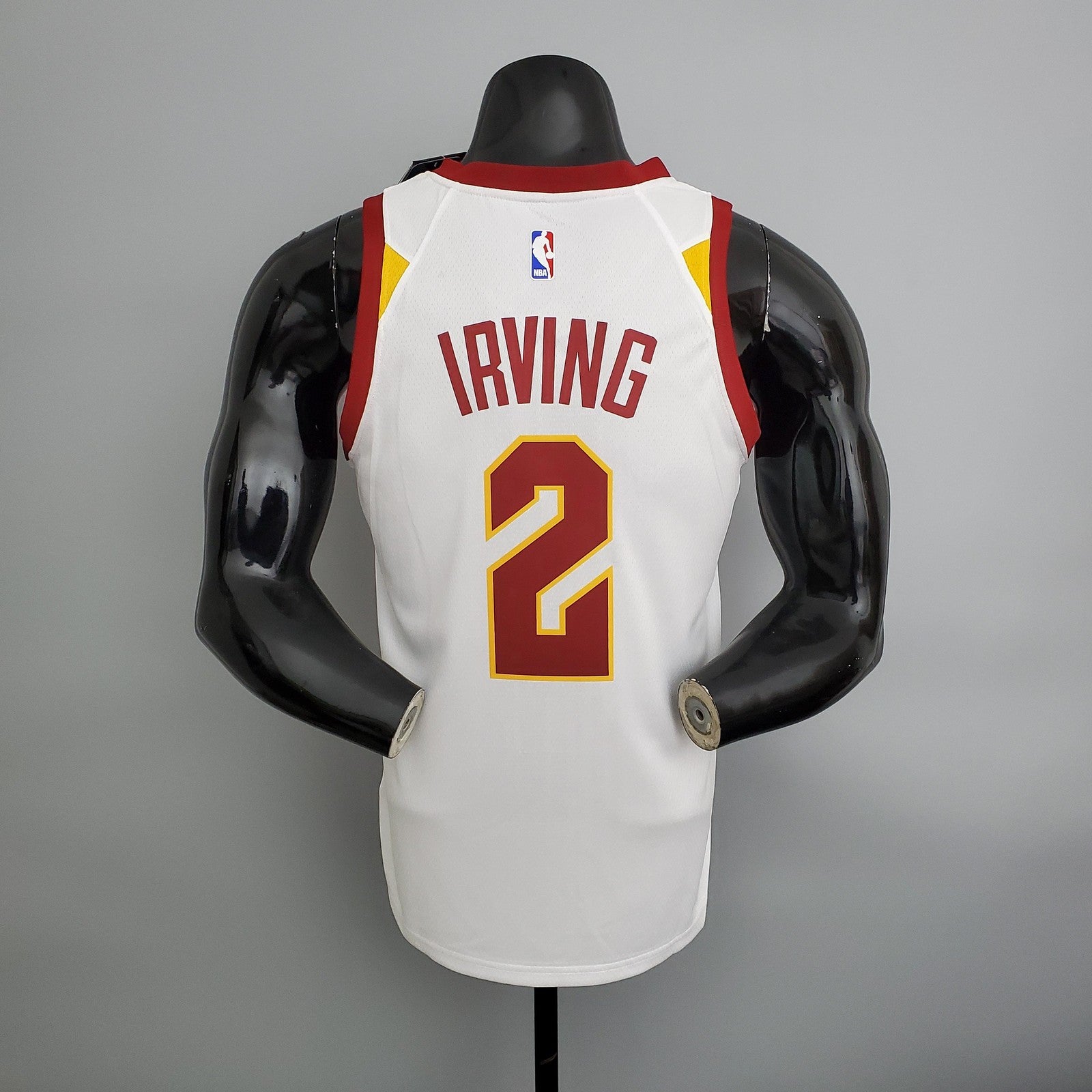 Cavaliers Irving #2 White Nba Jersey