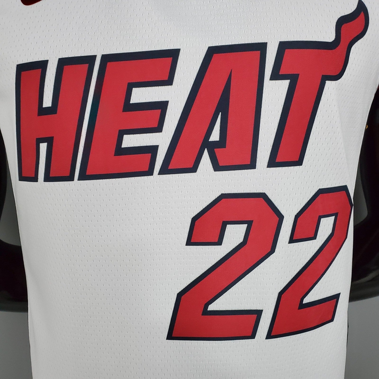 Miami Heat Butler#22 White Nba Jersey