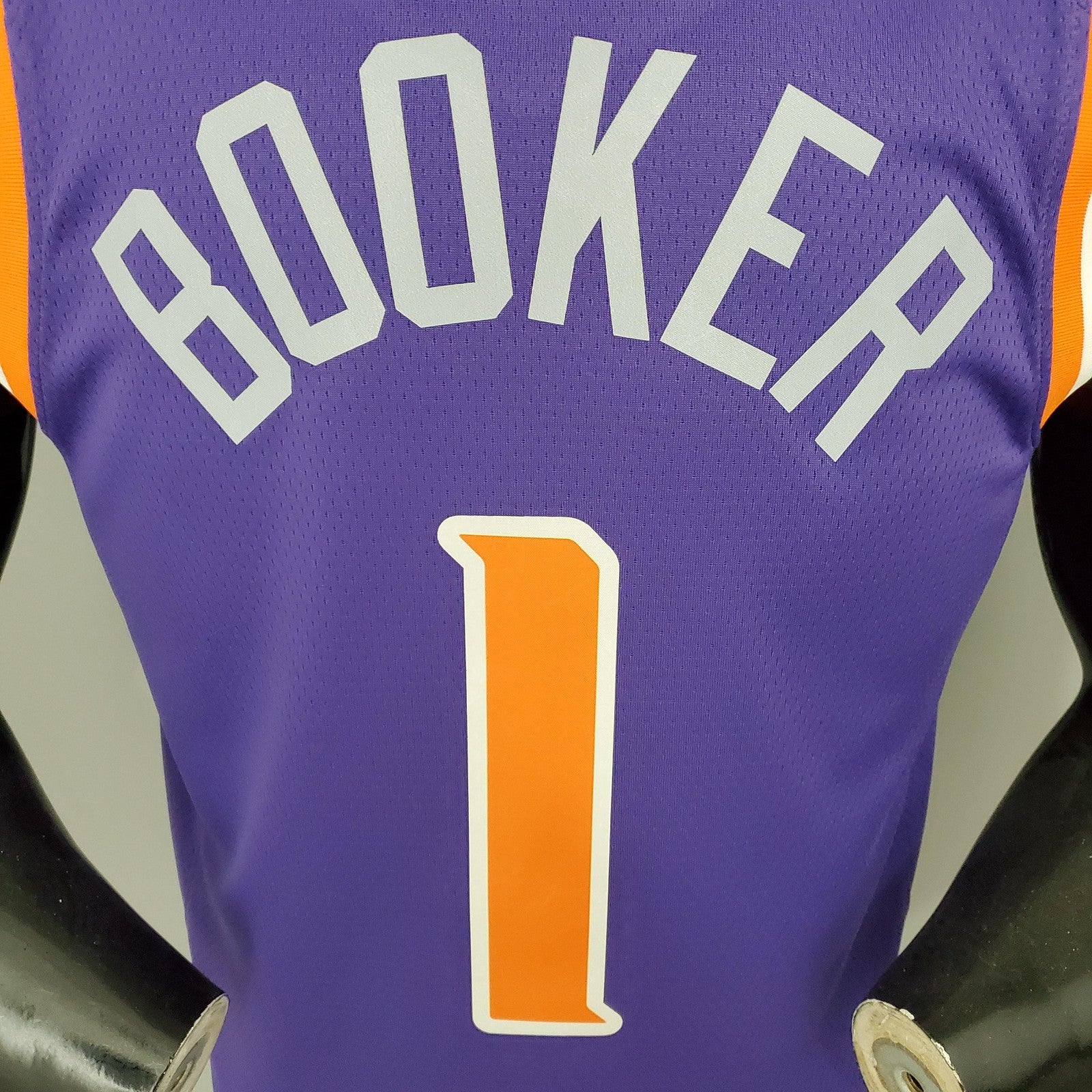 Booker#1 Phoenix Suns Purple Nba Jersey