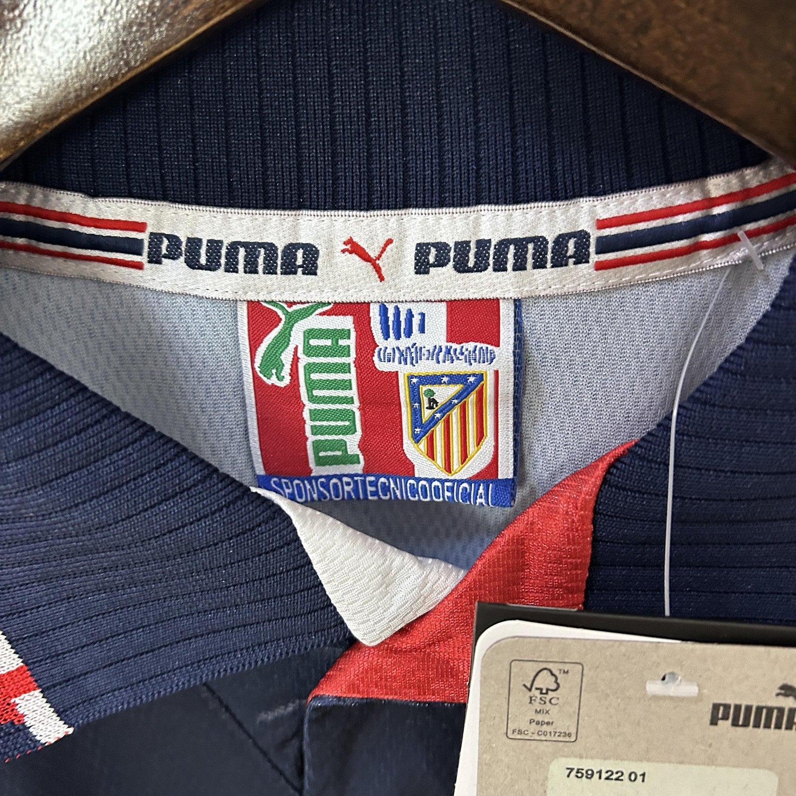 Retro Atletico Madrid 97 98 Away